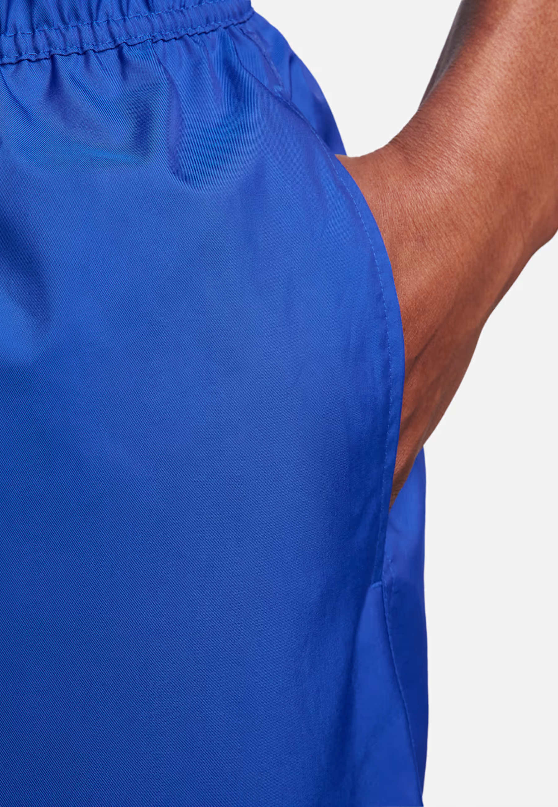 Club Woven Flow Shorts - Game Royal/White