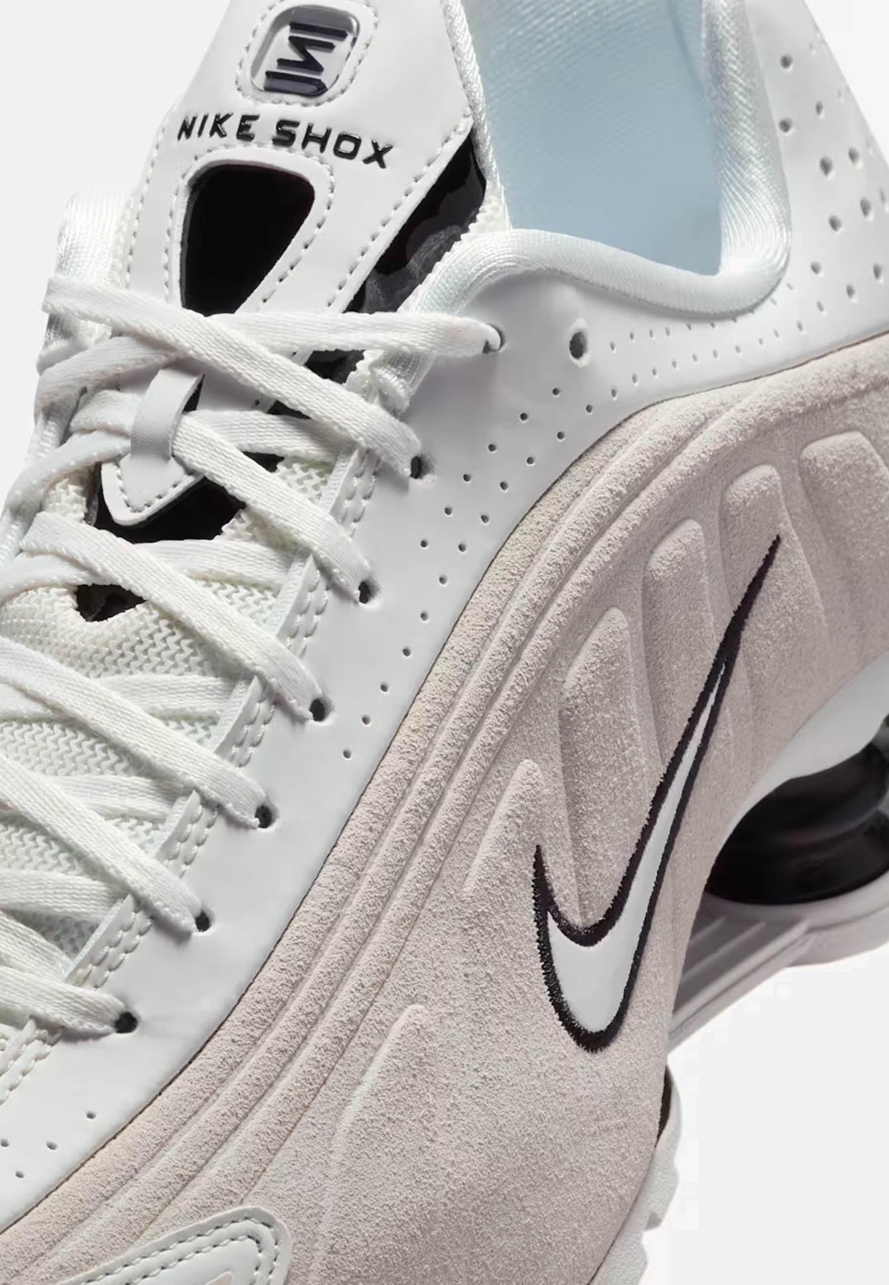 Women's Shox R4 - Summit White/Black