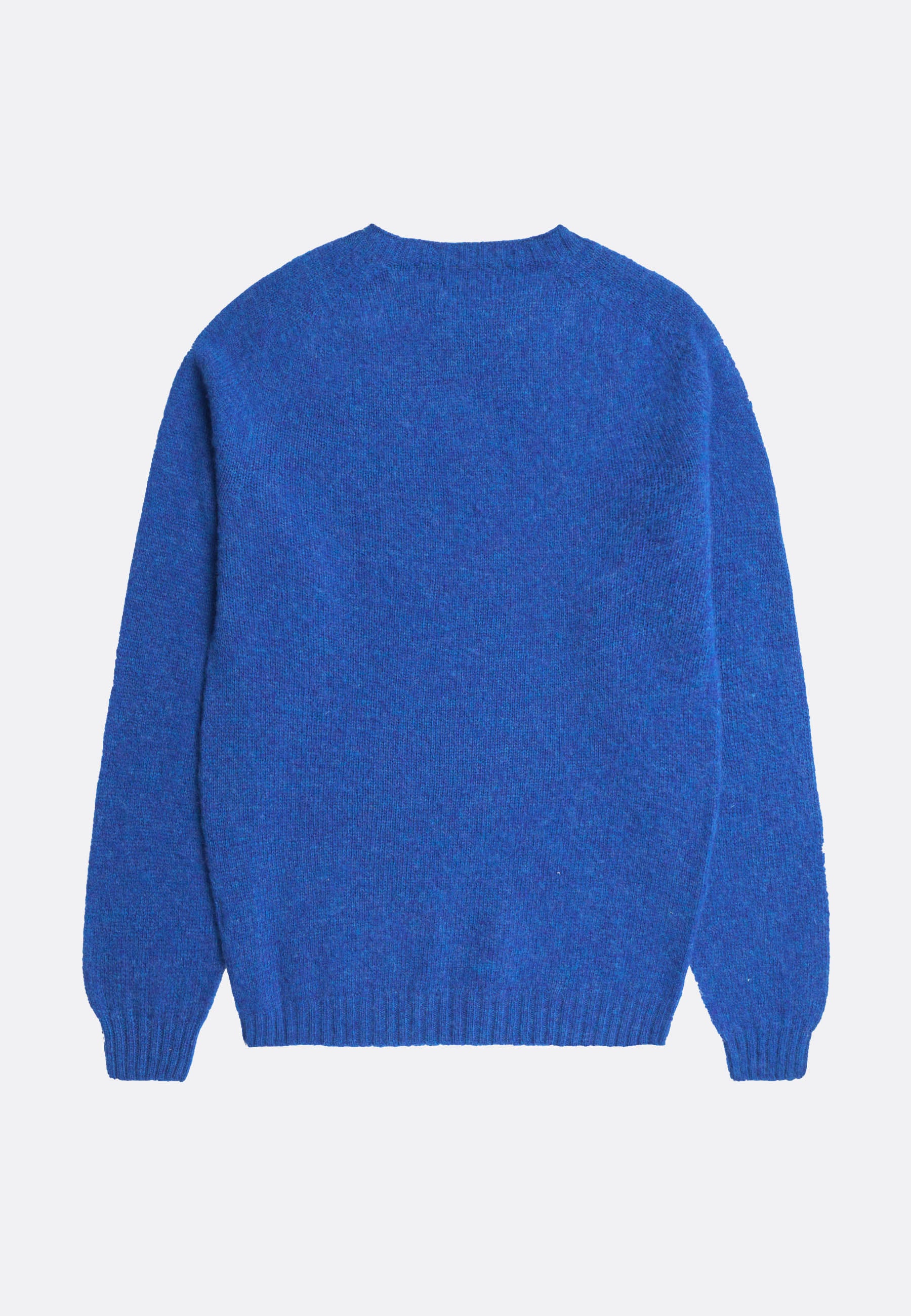 Birnir Brushed Lambswool Sweater - Estate Blue