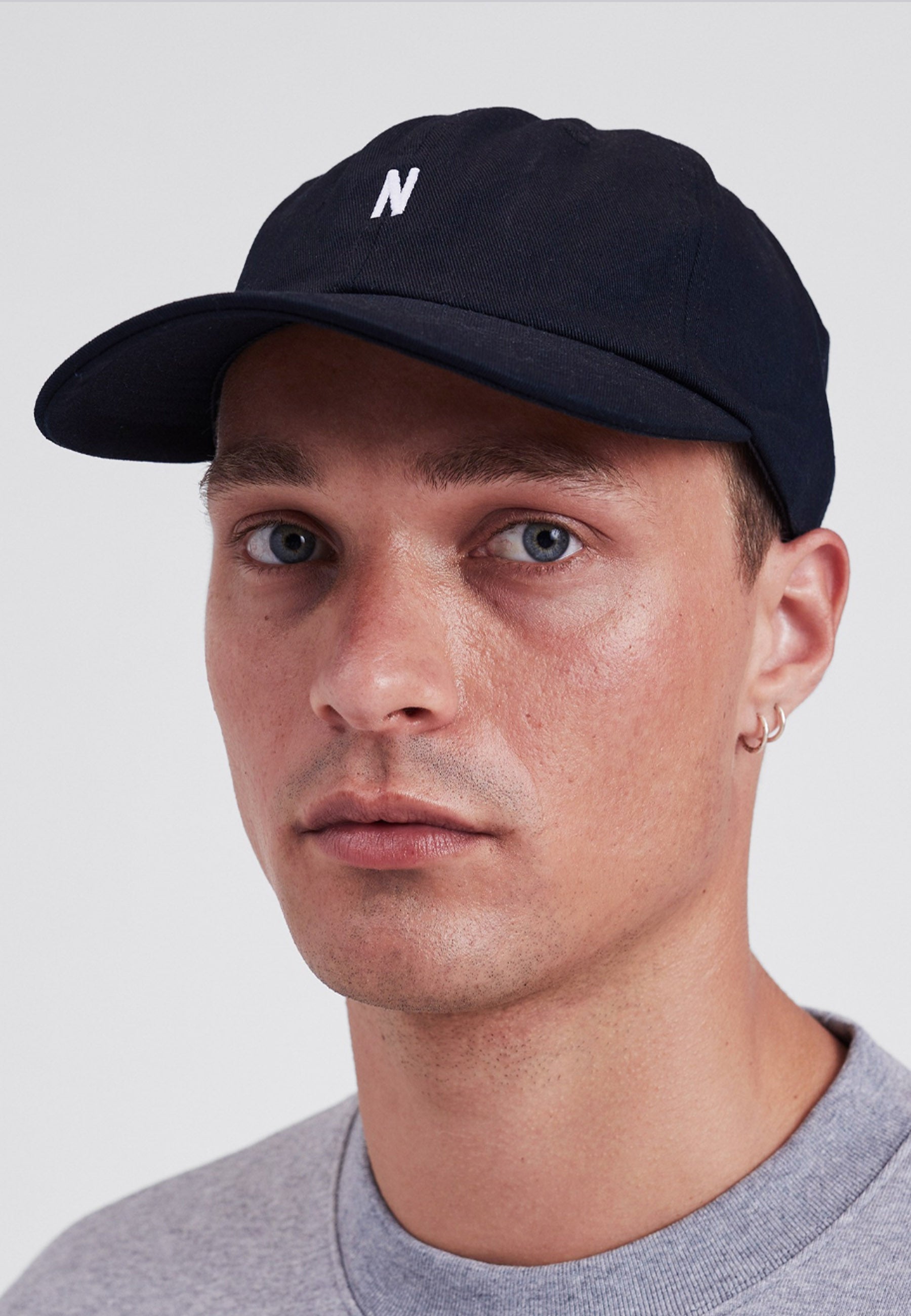 Norse Projects | Buy Twill Sports Cap - Black online | Good