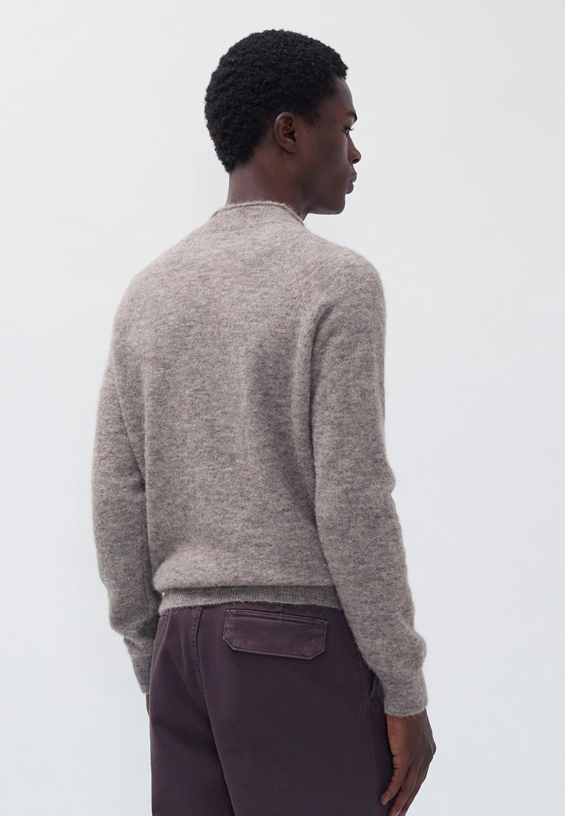 Nordrevik Baby Alpaca Sweater - Walnut