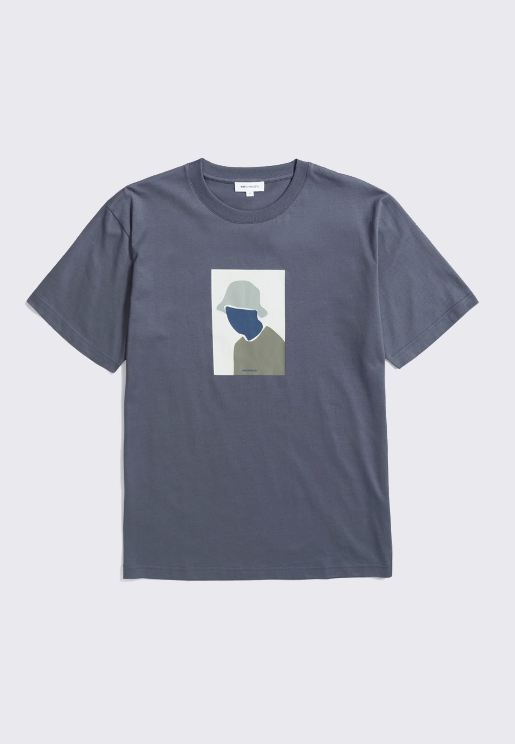 Johannes Organic Bucket Hat T-Shirt - Magnet Grey