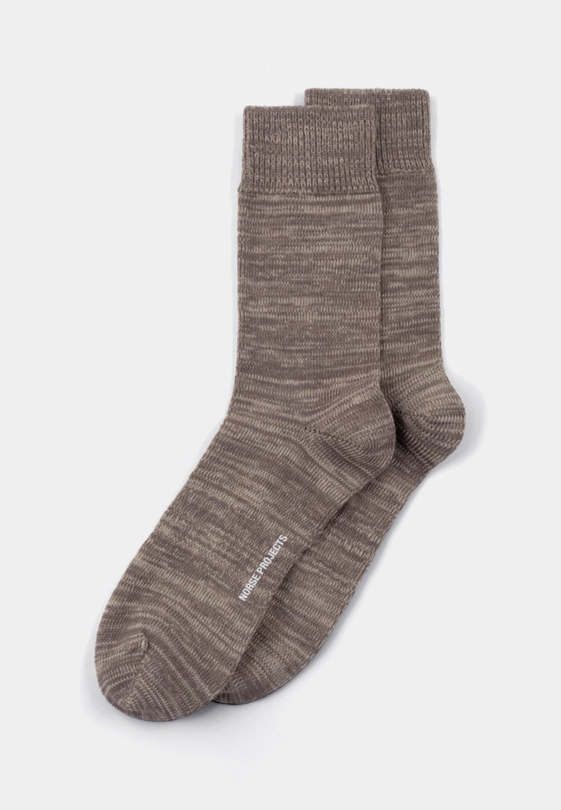 Bykle Heavy Cotton Twist Sock - Vetiver