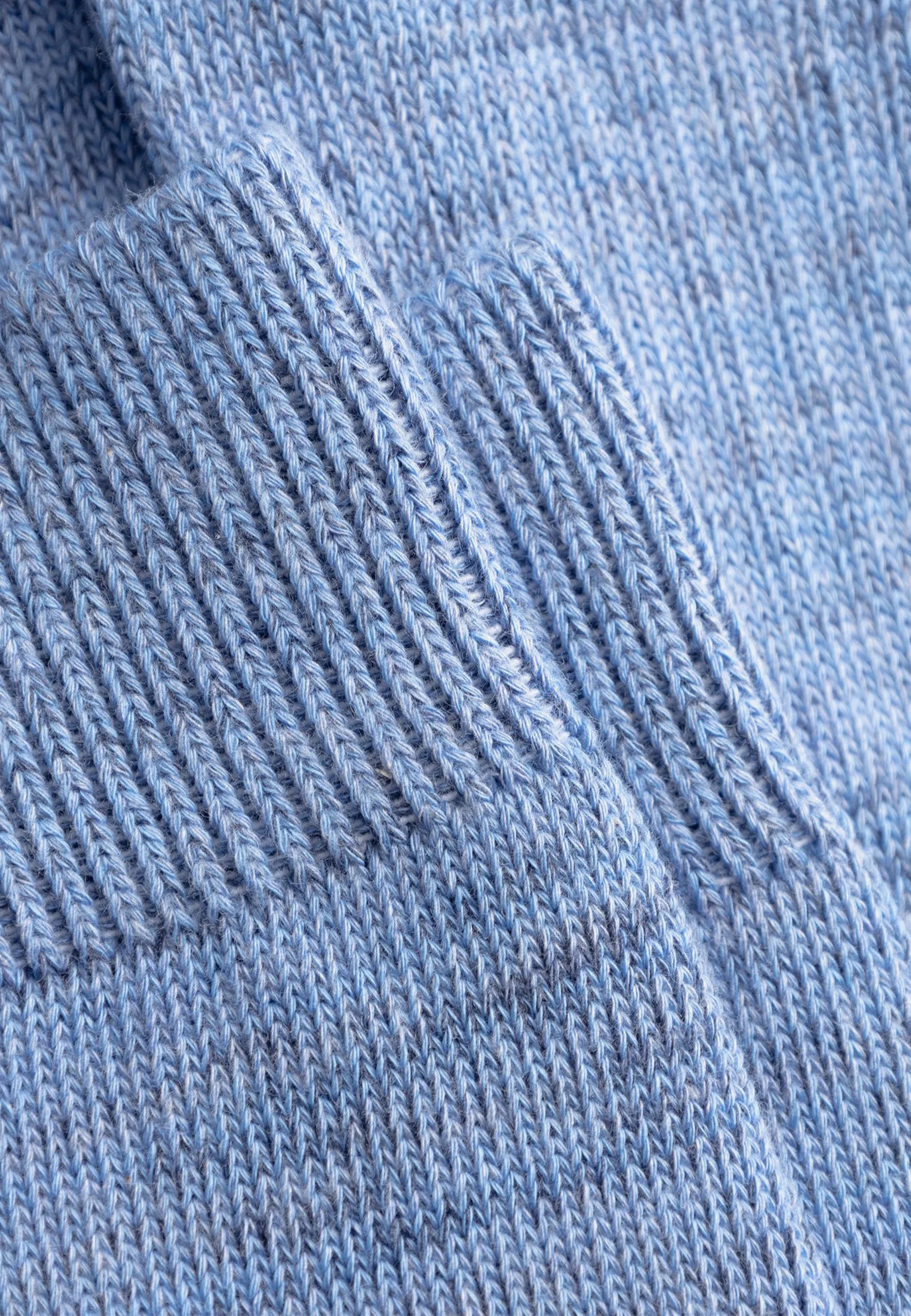 Bykle Heavy Cotton Twist Sock - Bel Air Blue