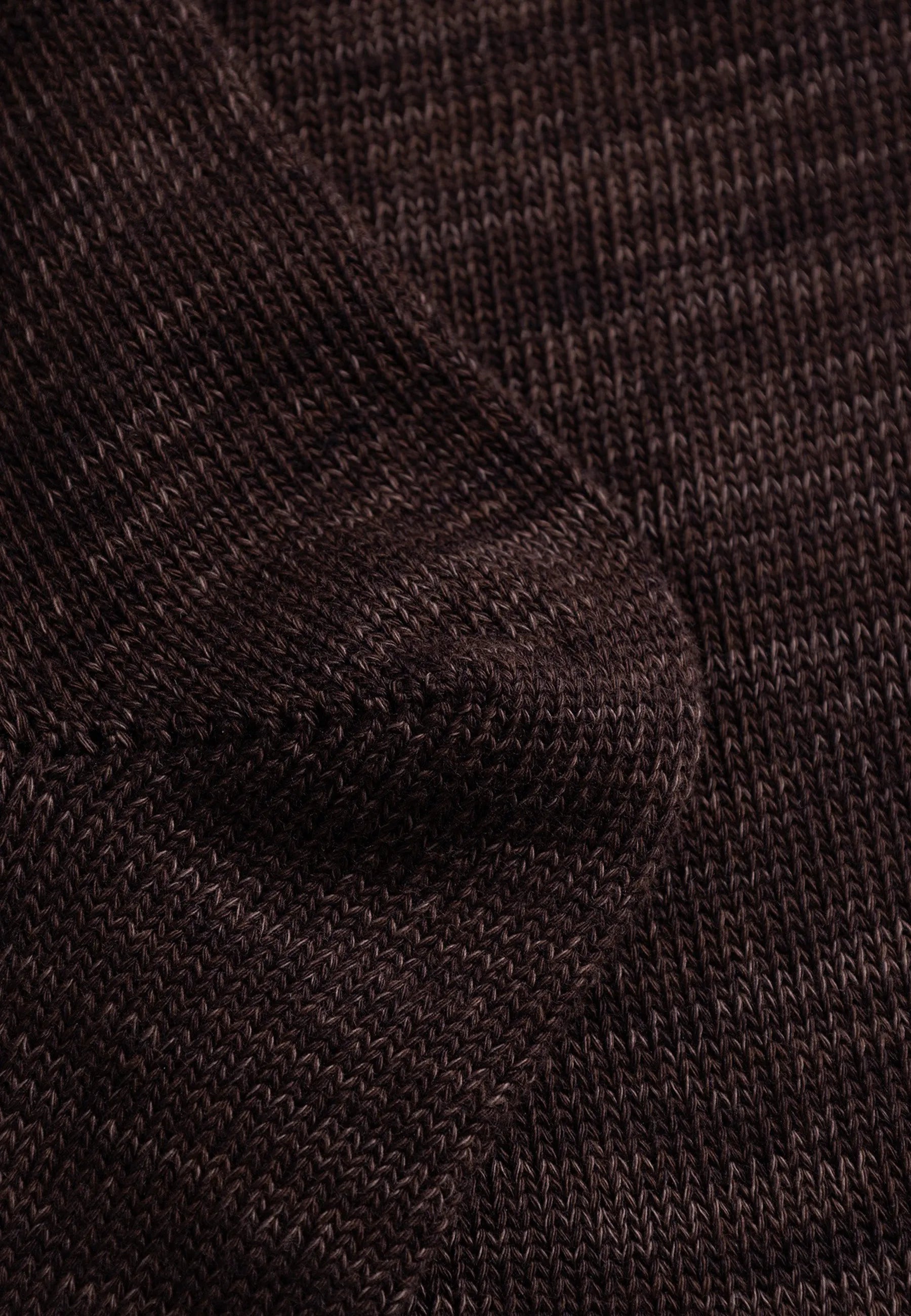 Bykle Heavy Cotton Twist Sock - Delicioso Brown