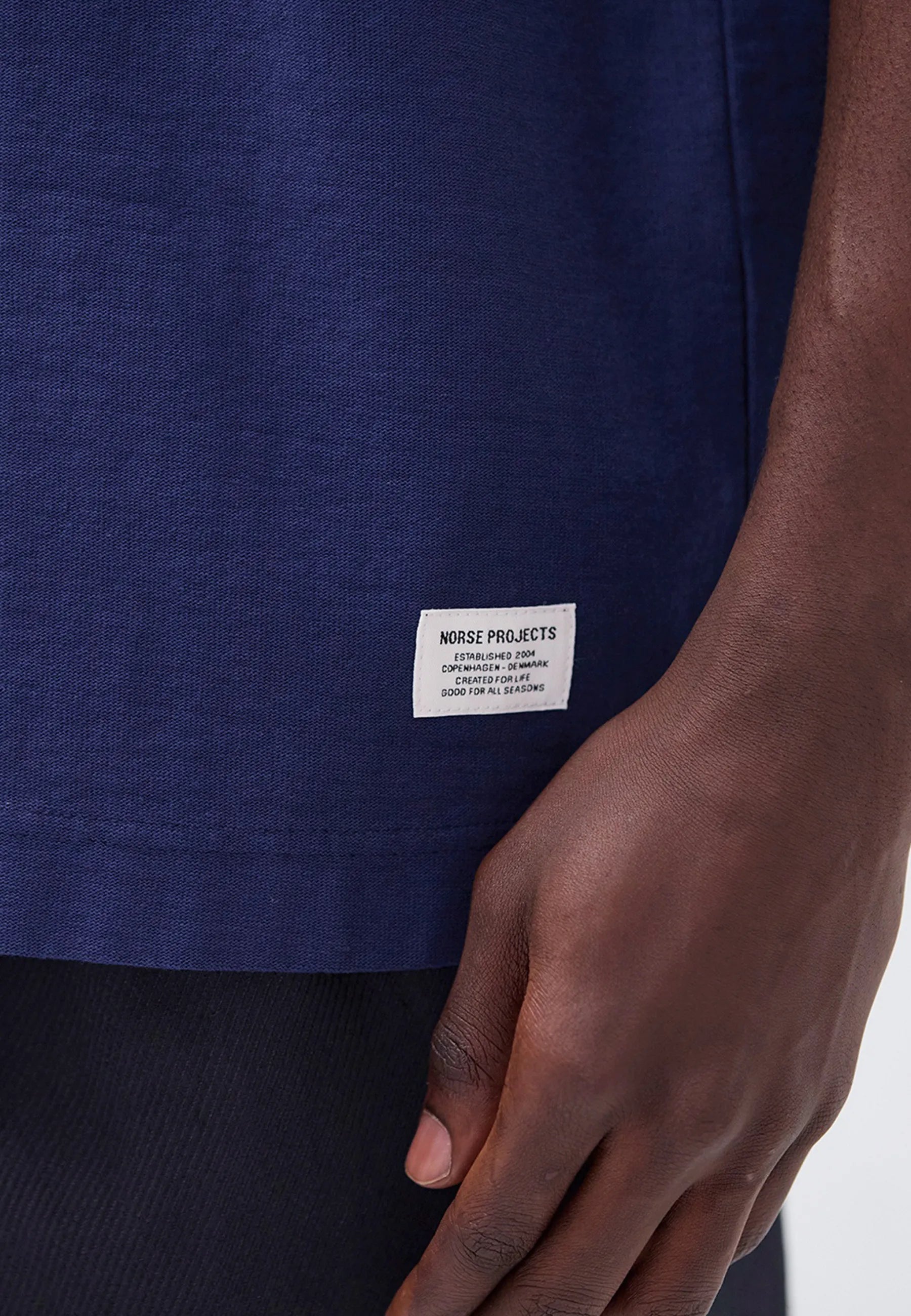 Elmelunde Organic Dry Cotton GMD T-shirt - Workwear Blue