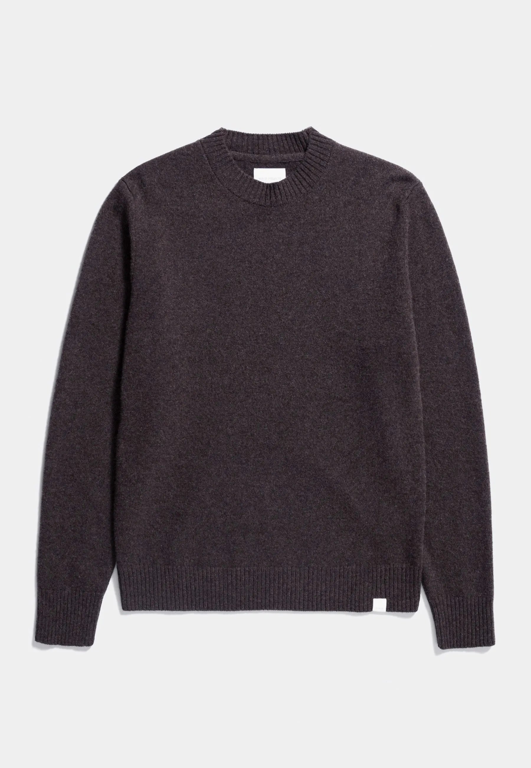 Standard Merino Lambswool Sweater - Heathland Brown