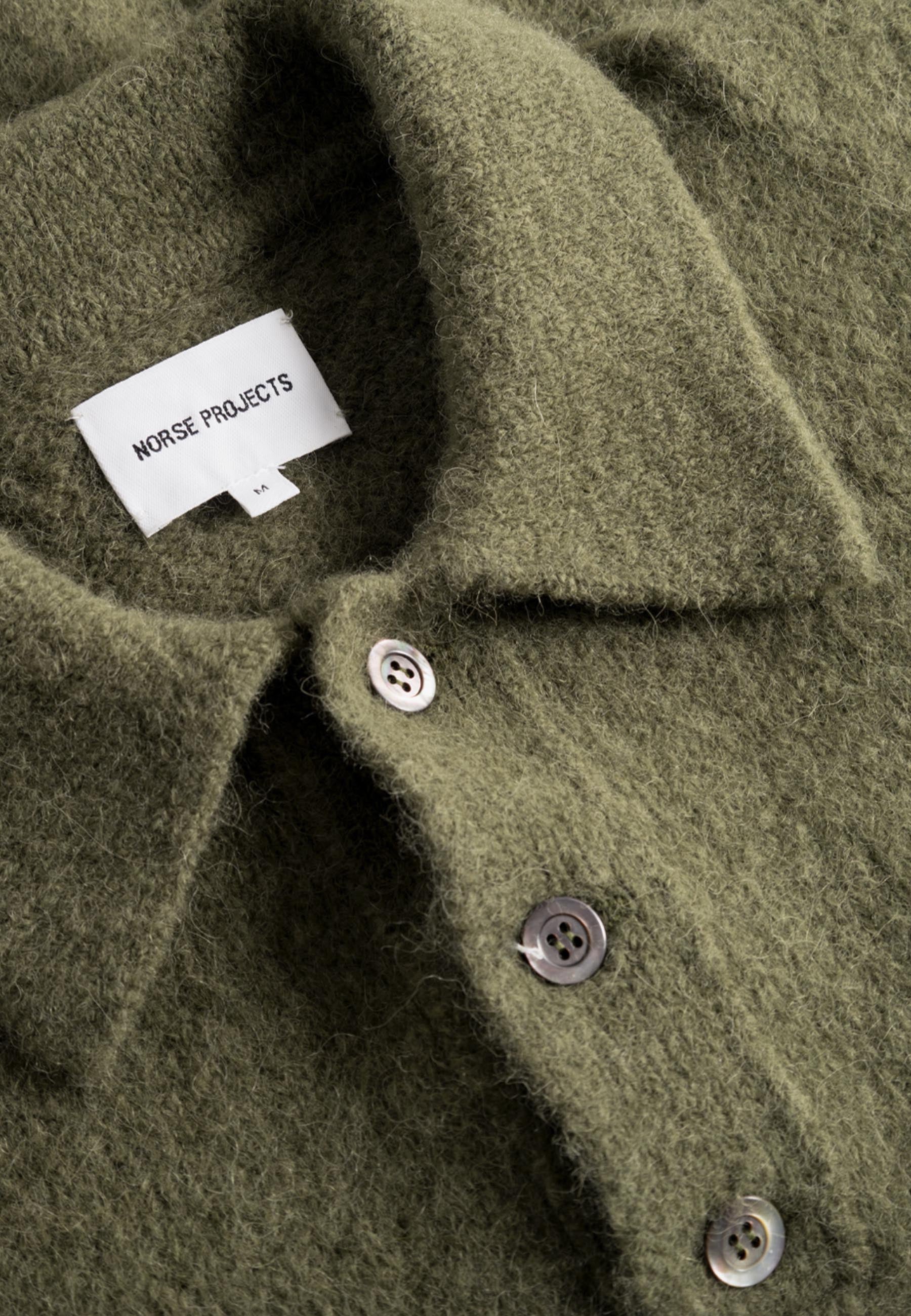 Rasmus Relaxed Brushed Polo - Ivy green