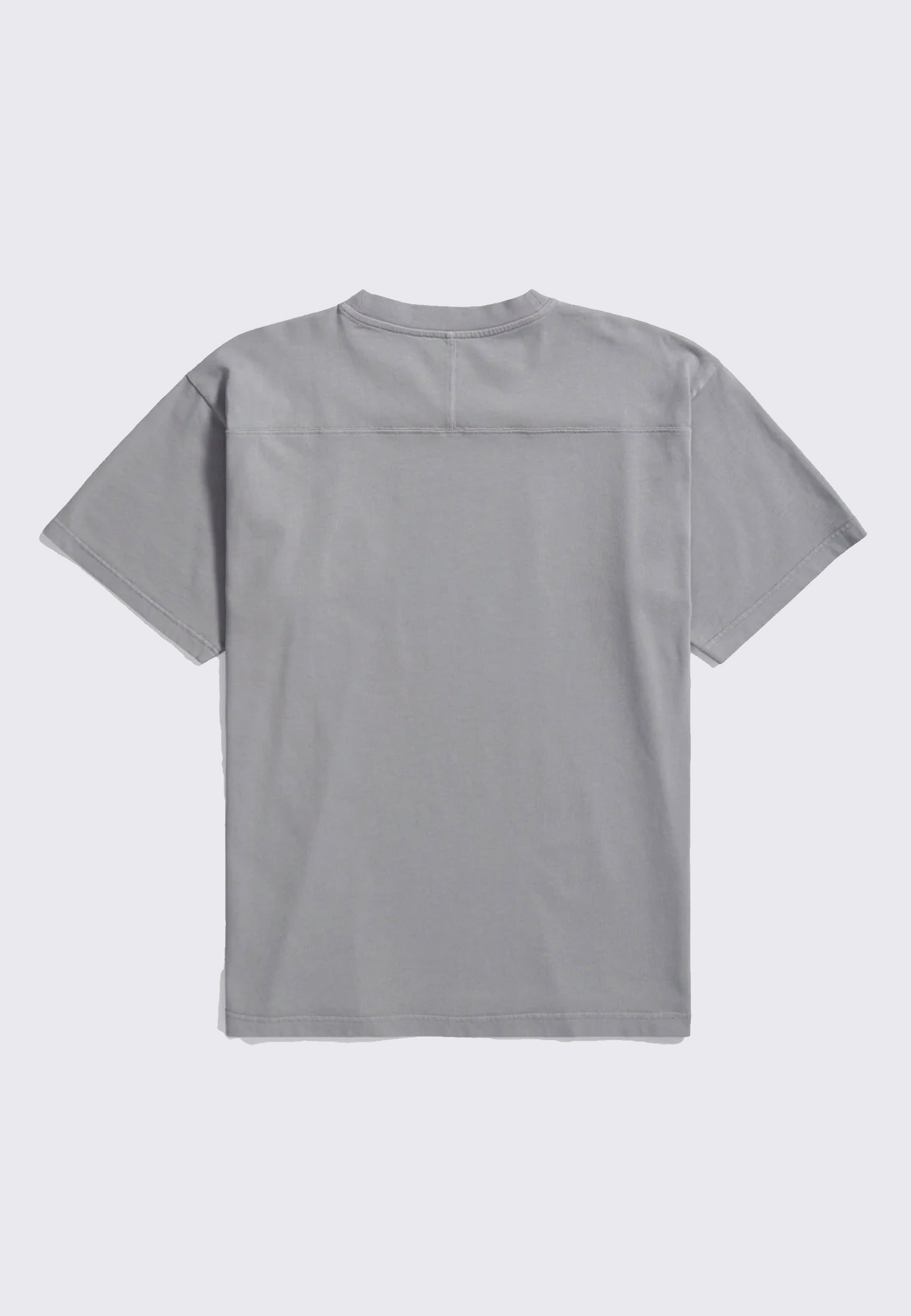 Simon Loose Organic Heavy Jersey N Patch T-Shirt - Weather Grey