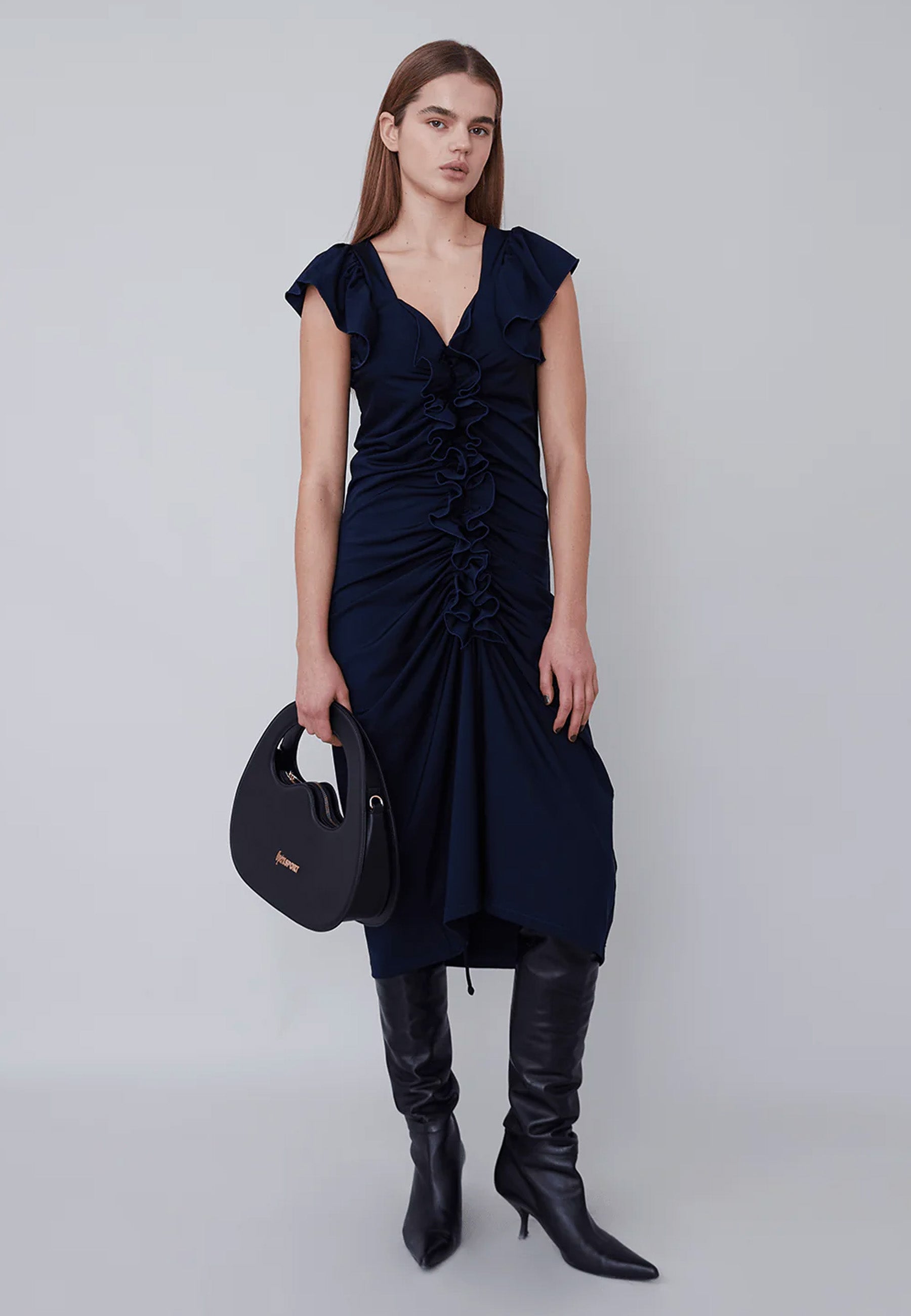 Joelle Dress - Navy