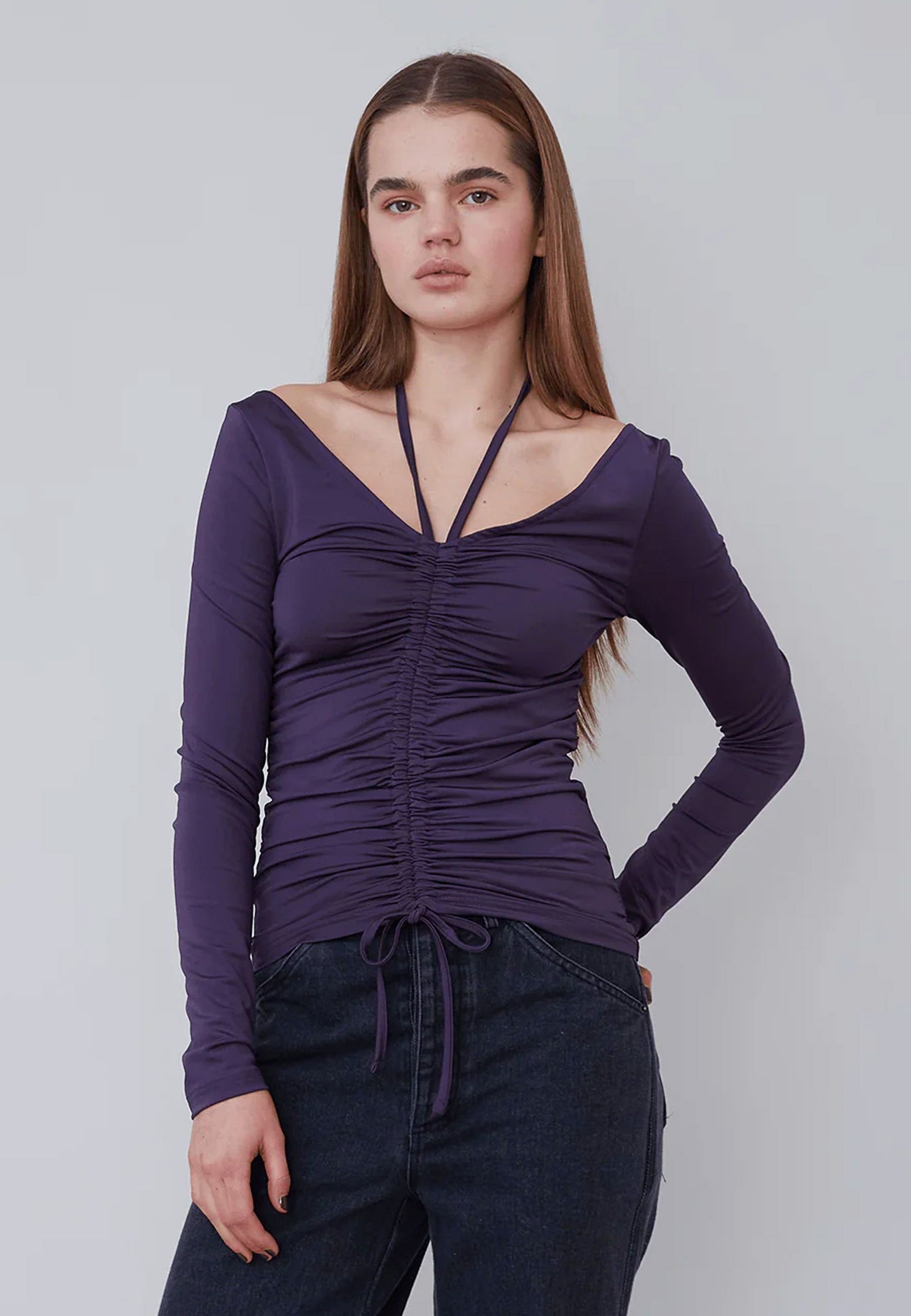 Luo Top - Plum