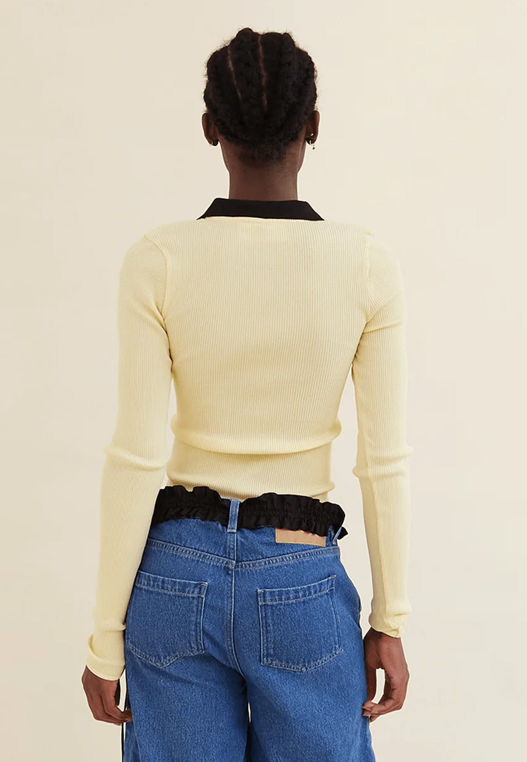 Madeleine Top - Elfin Yellow