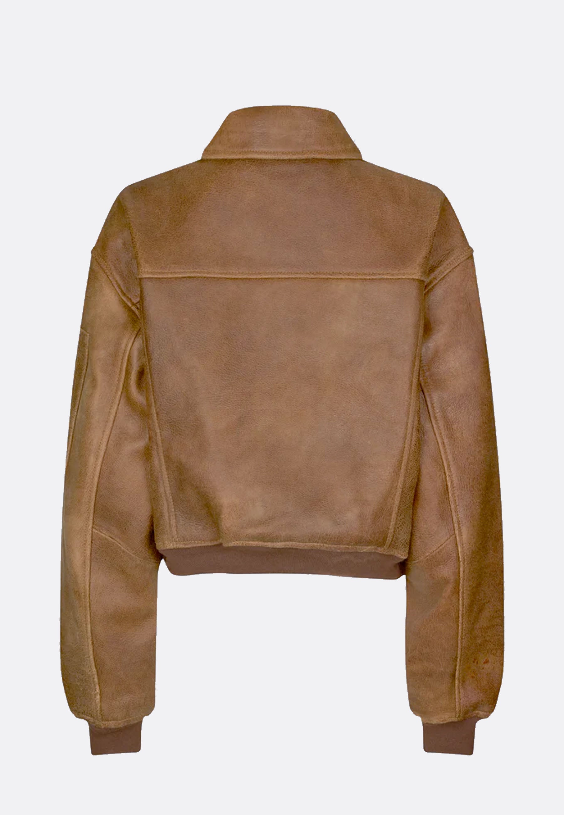 Rocky Leather Bomber - Used Brown