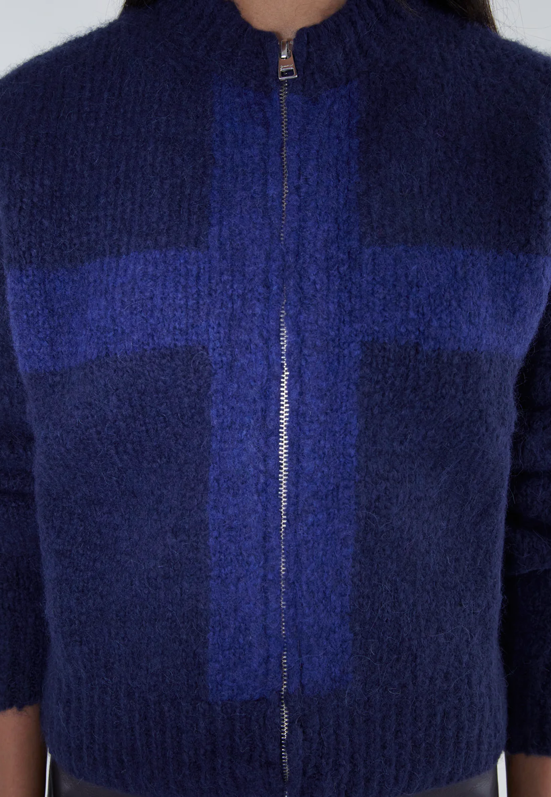 Cruz Zip Knit - Blue