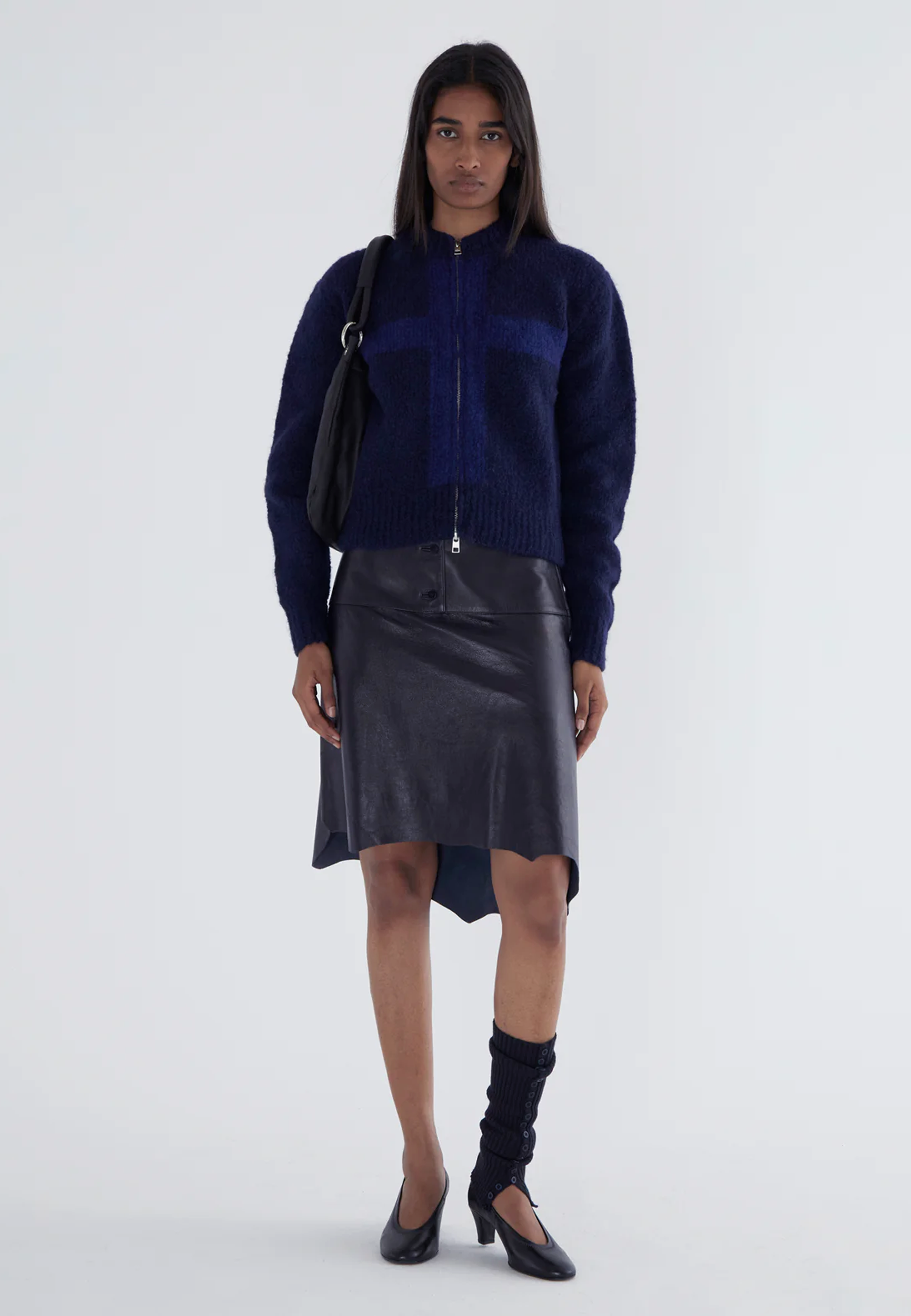 Cruz Zip Knit - Blue