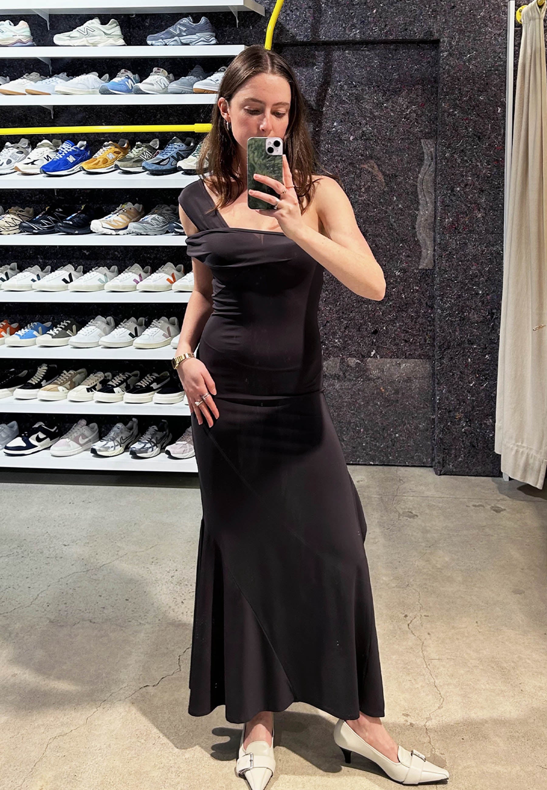 Paloma Wool | Buy Long Howa Dress - Dark Grey online | Good As Gold, NZ Paloma Wool | Buy Long Howa Dress - Dark Grey online | Good As Gold, NZ