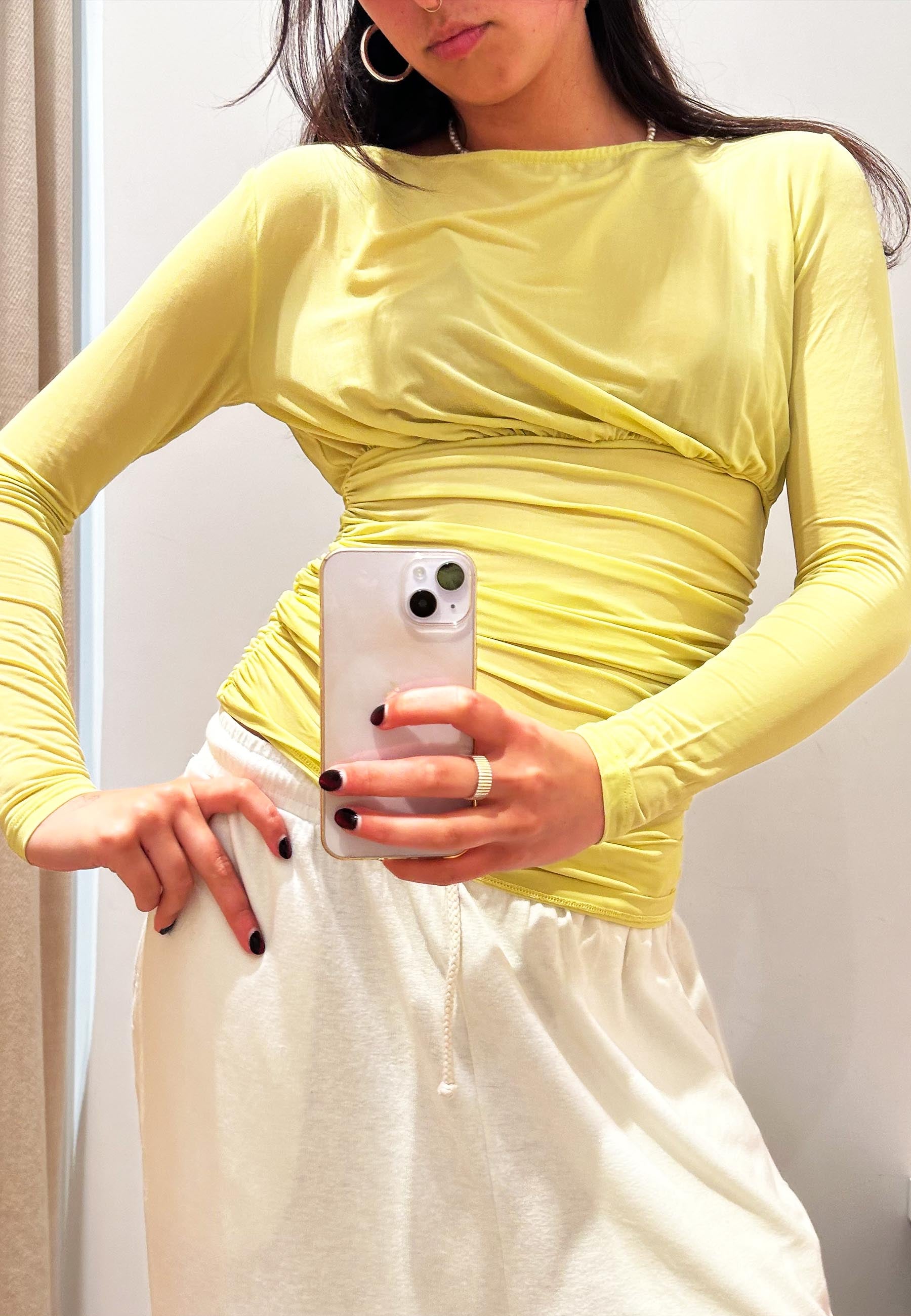 Lil Long Sleeve Top - Yellow