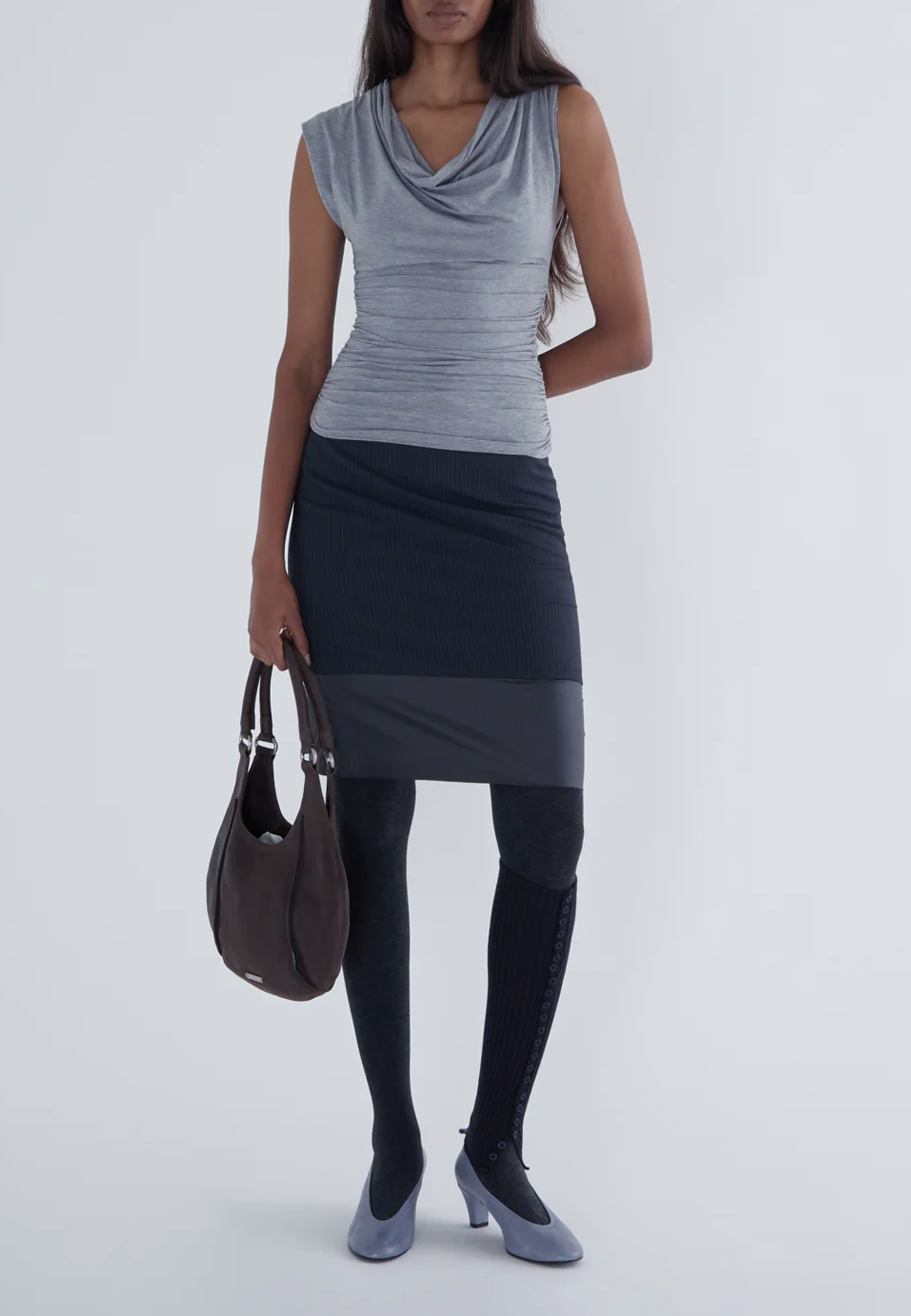Serafin Top - Grey