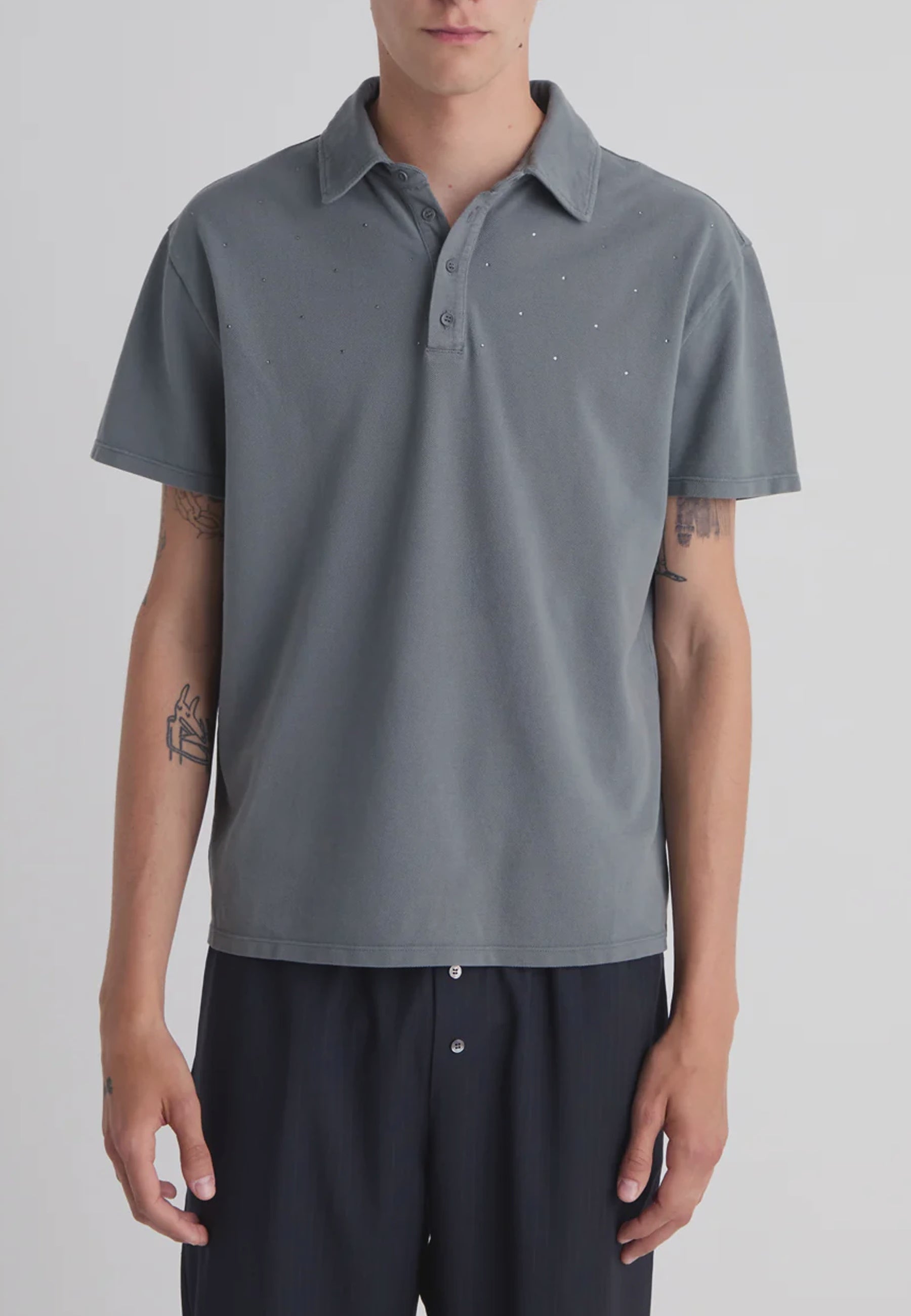 Strip Polo - Khaki