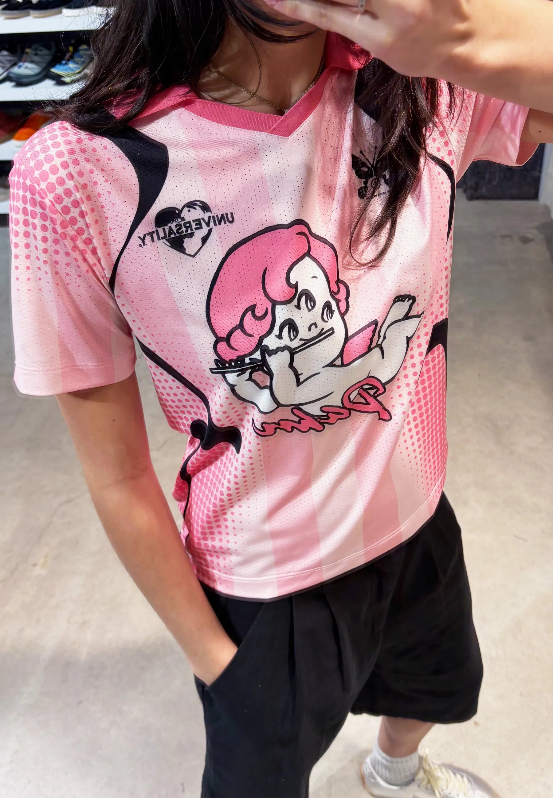 Flutes of Pan Soma Jersey - Pink Icing