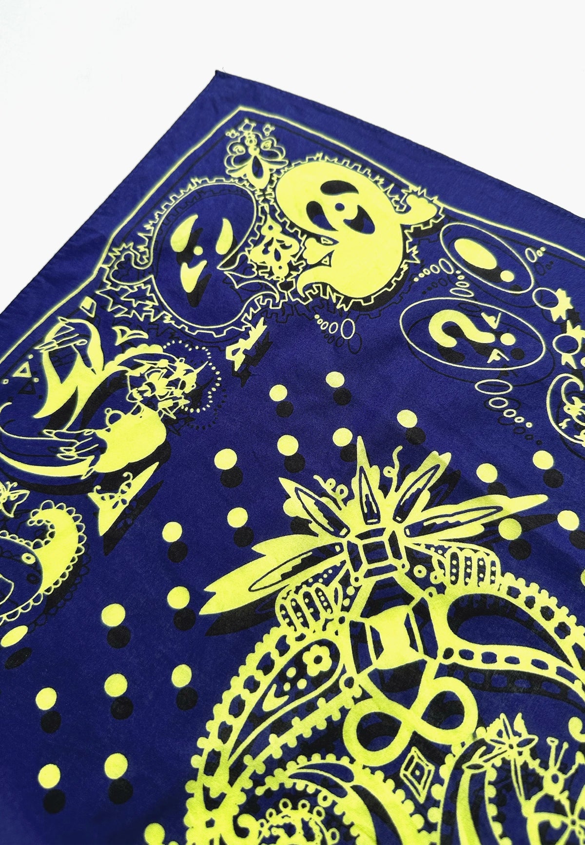 Coco Star Ghosts Bandana - Blue