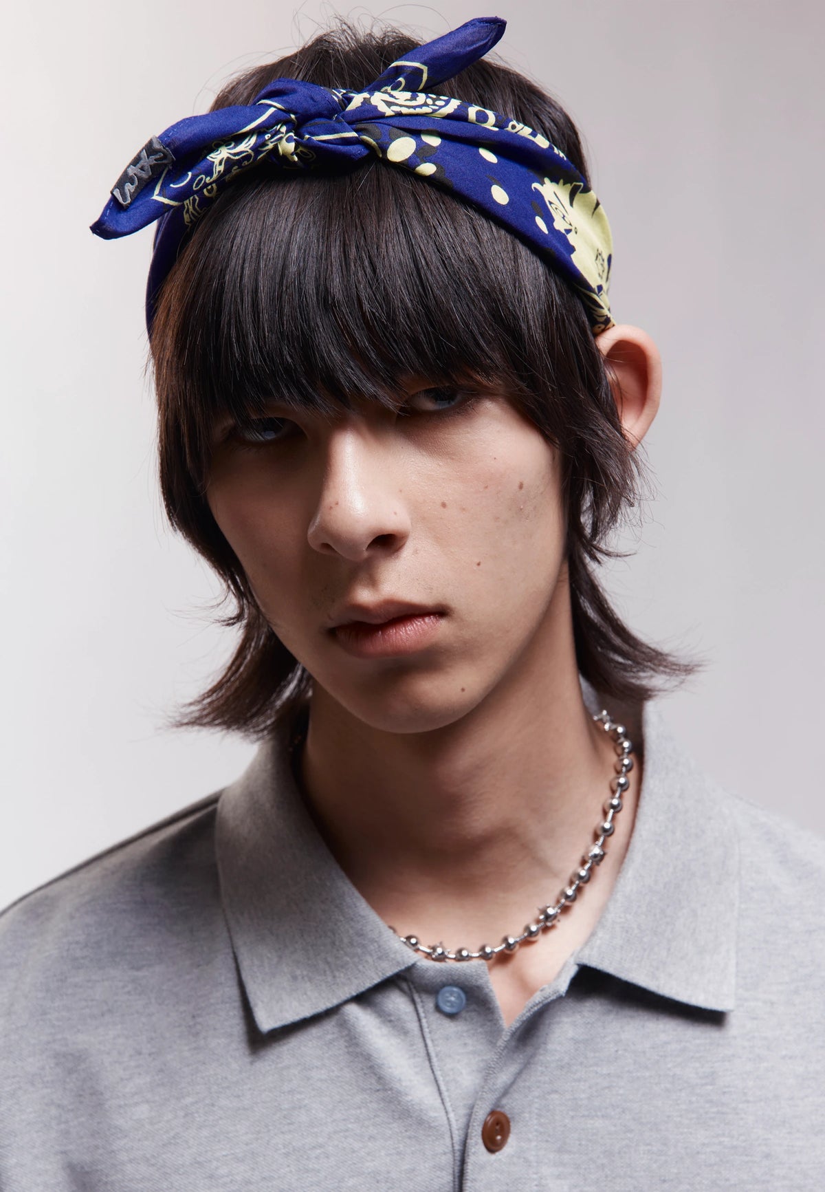 Coco Star Ghosts Bandana - Blue