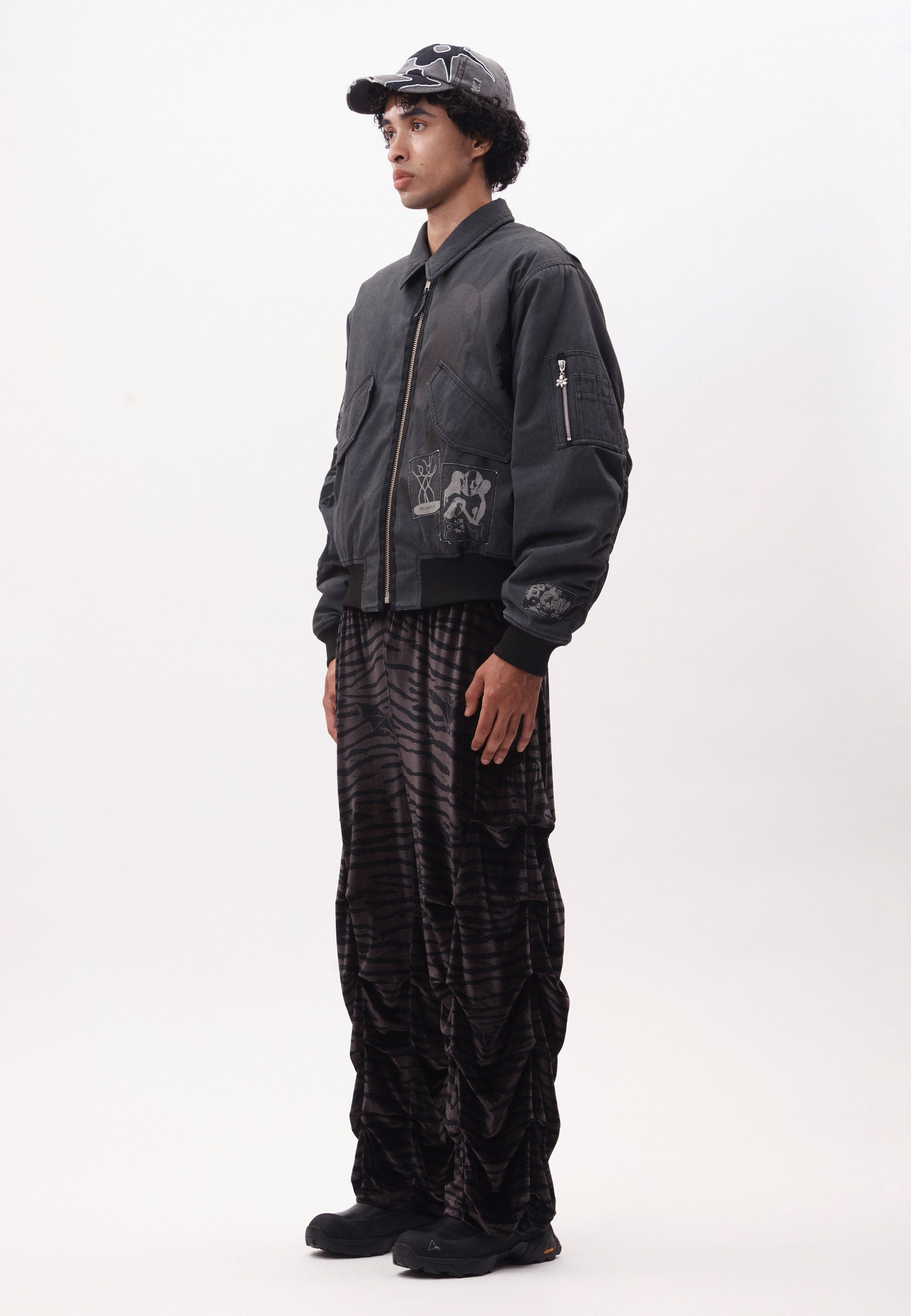 Periglacial Flight Jacket - Black Wash