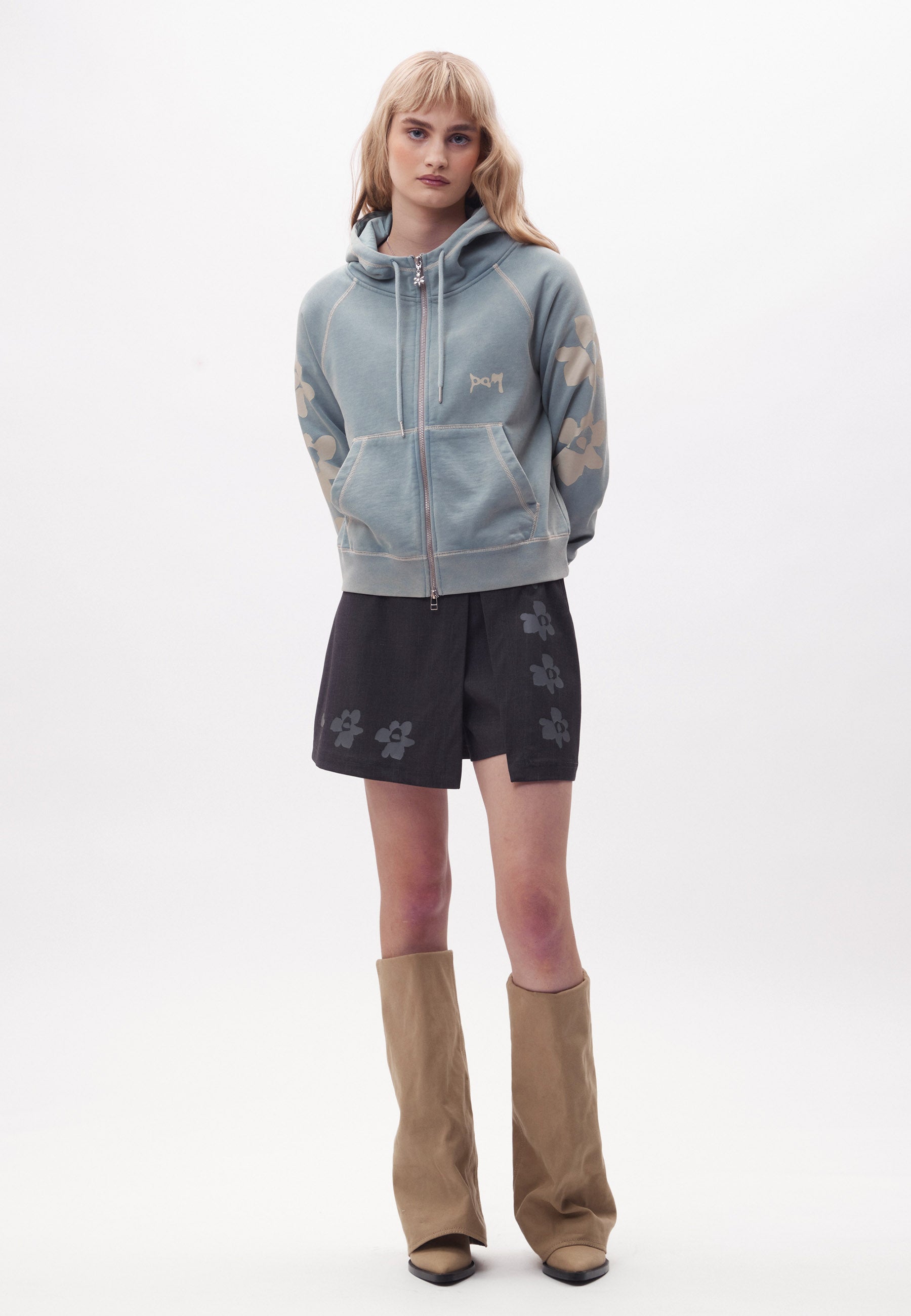 Gestures Skort - Grey