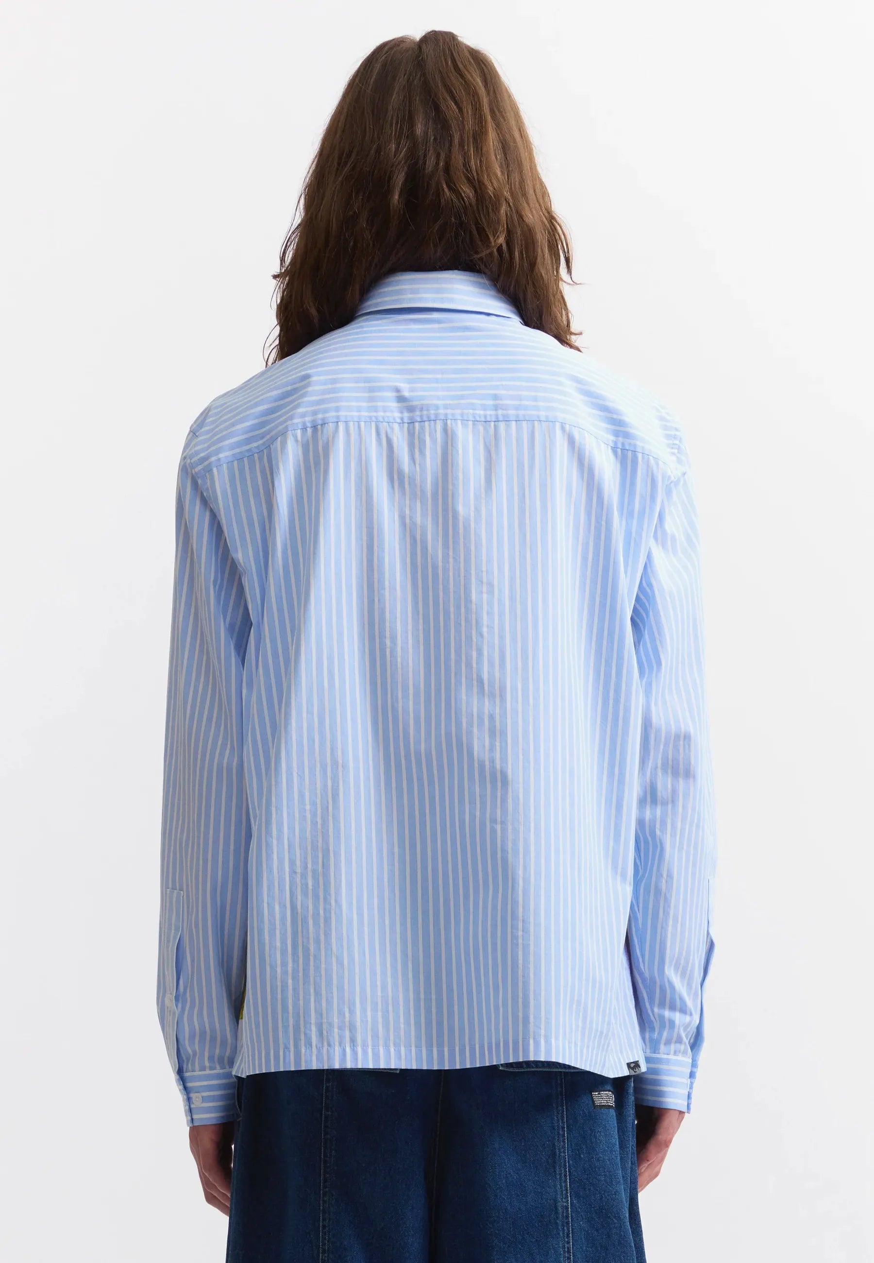 Mind Garden Shirt - Blue Stripe