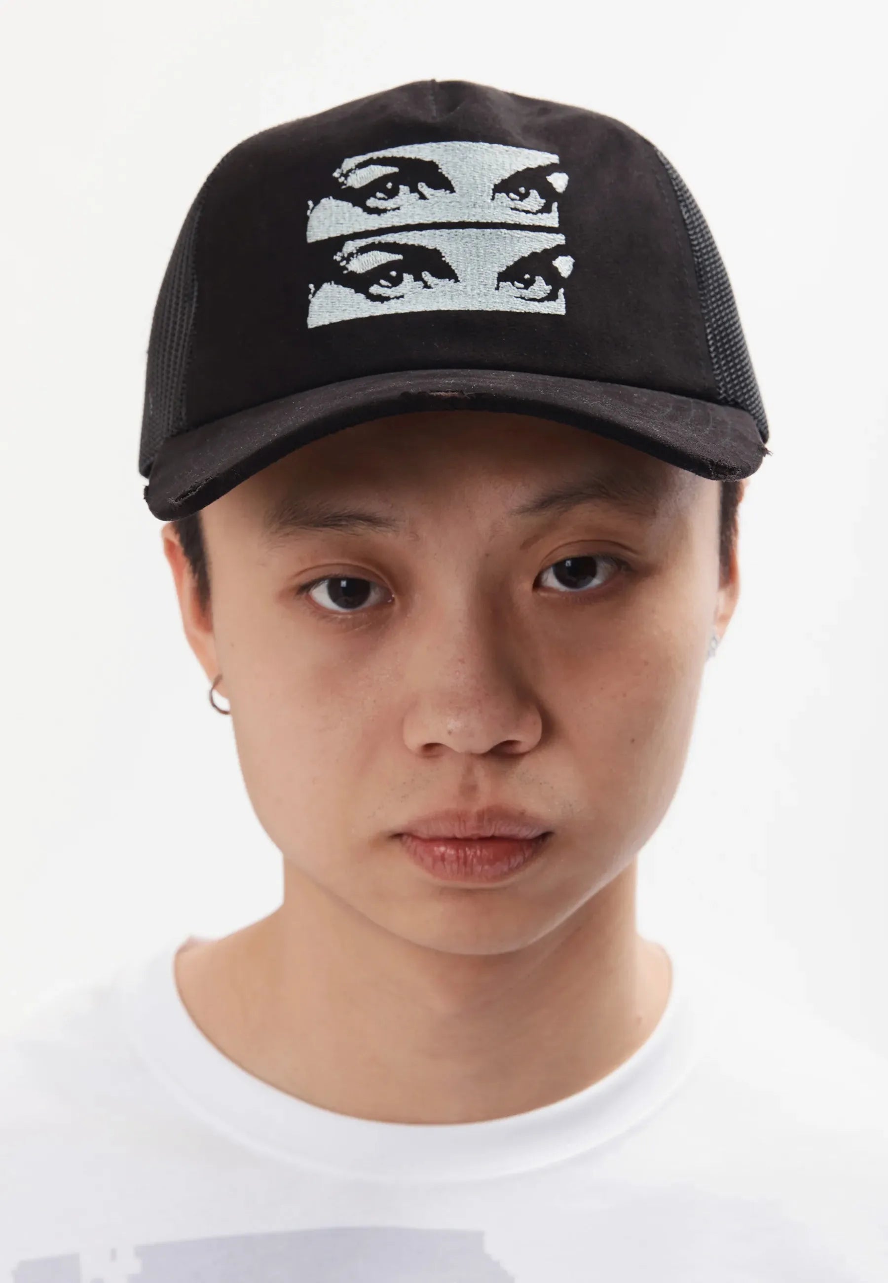 Stacks On Trucker Cap - Black