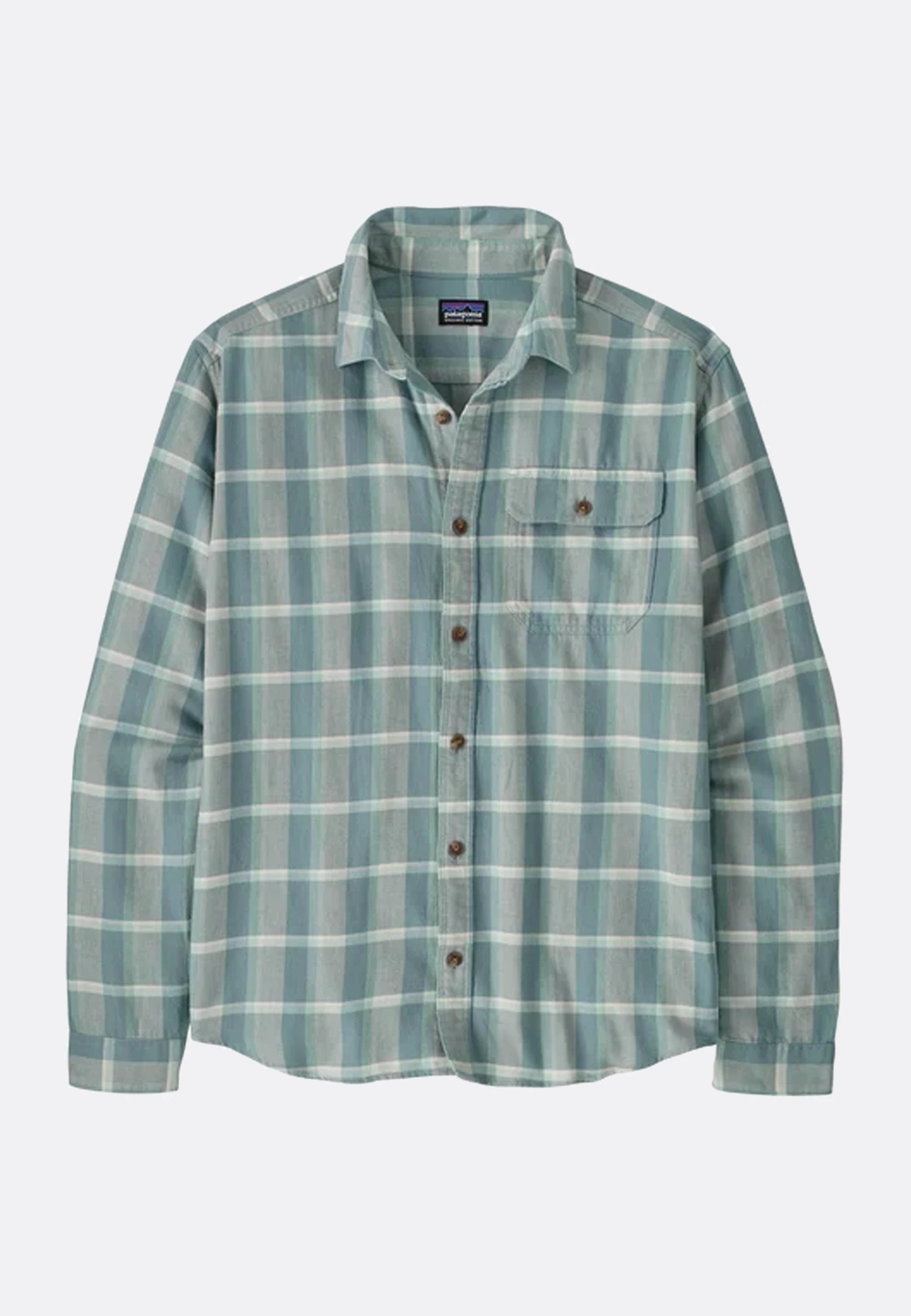 Lightweight Fjord Flannel Shirt - Marine Layer/Blue Sage