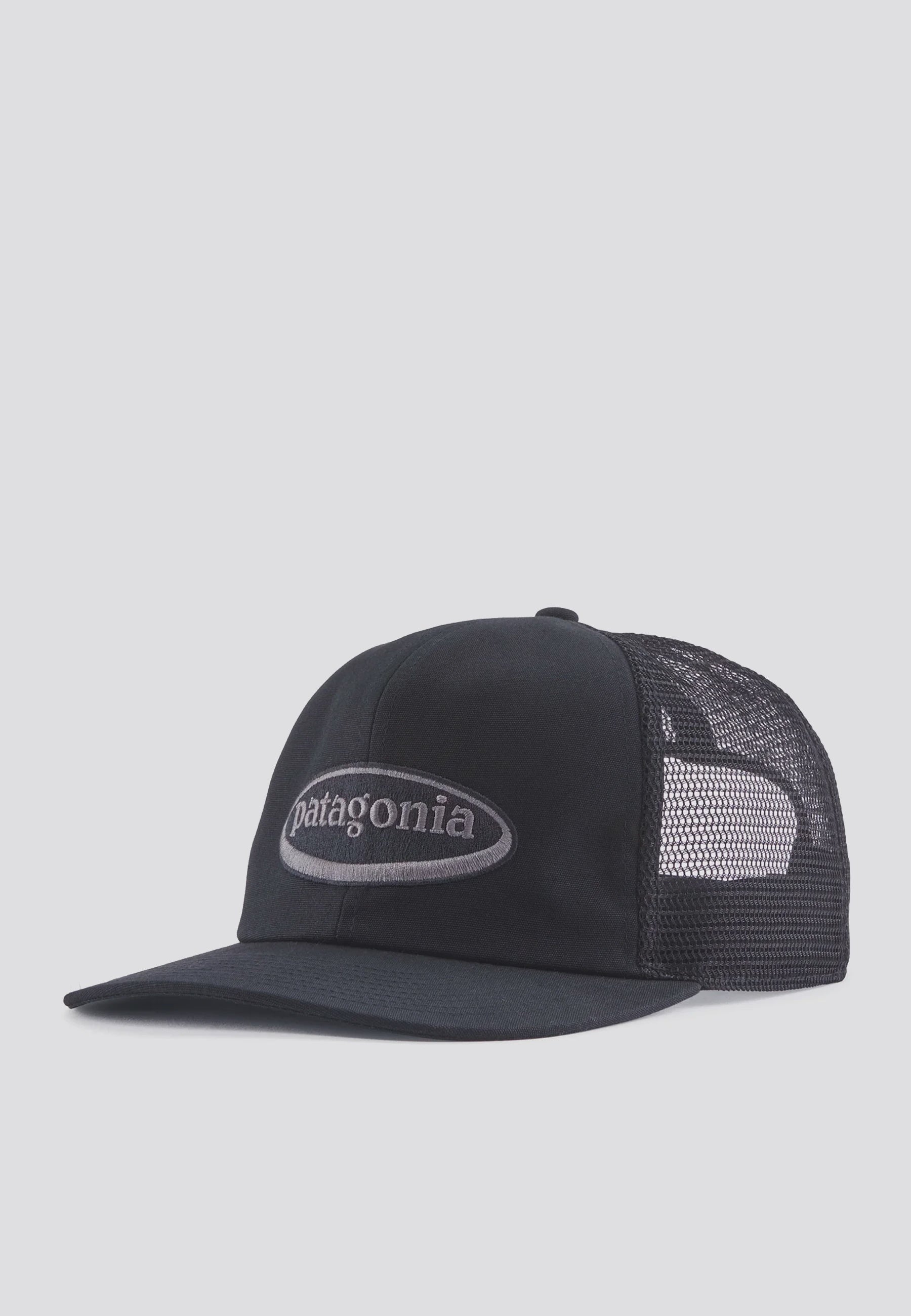 Relaxed Trucker Hat - 95 Oval Logo/Black