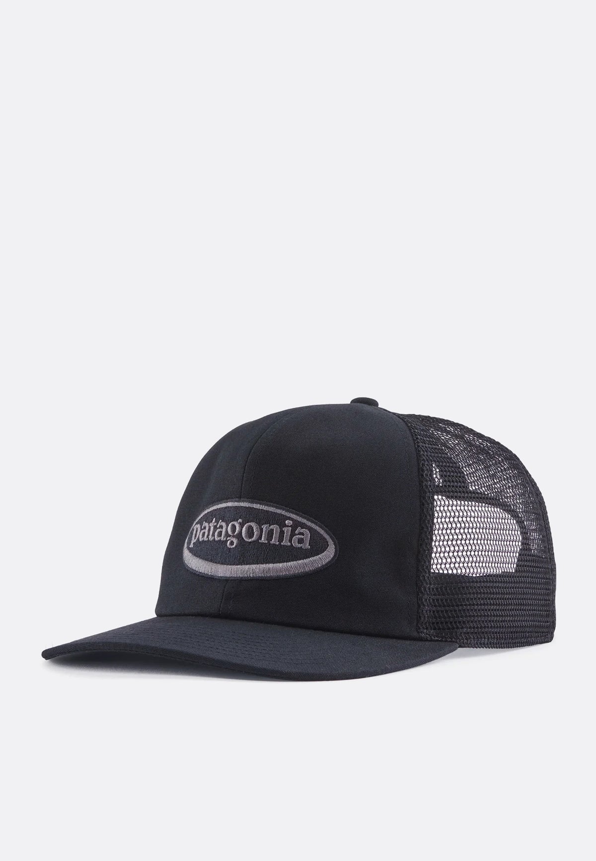 Relaxed Trucker Hat - 95 Oval Logo/Black