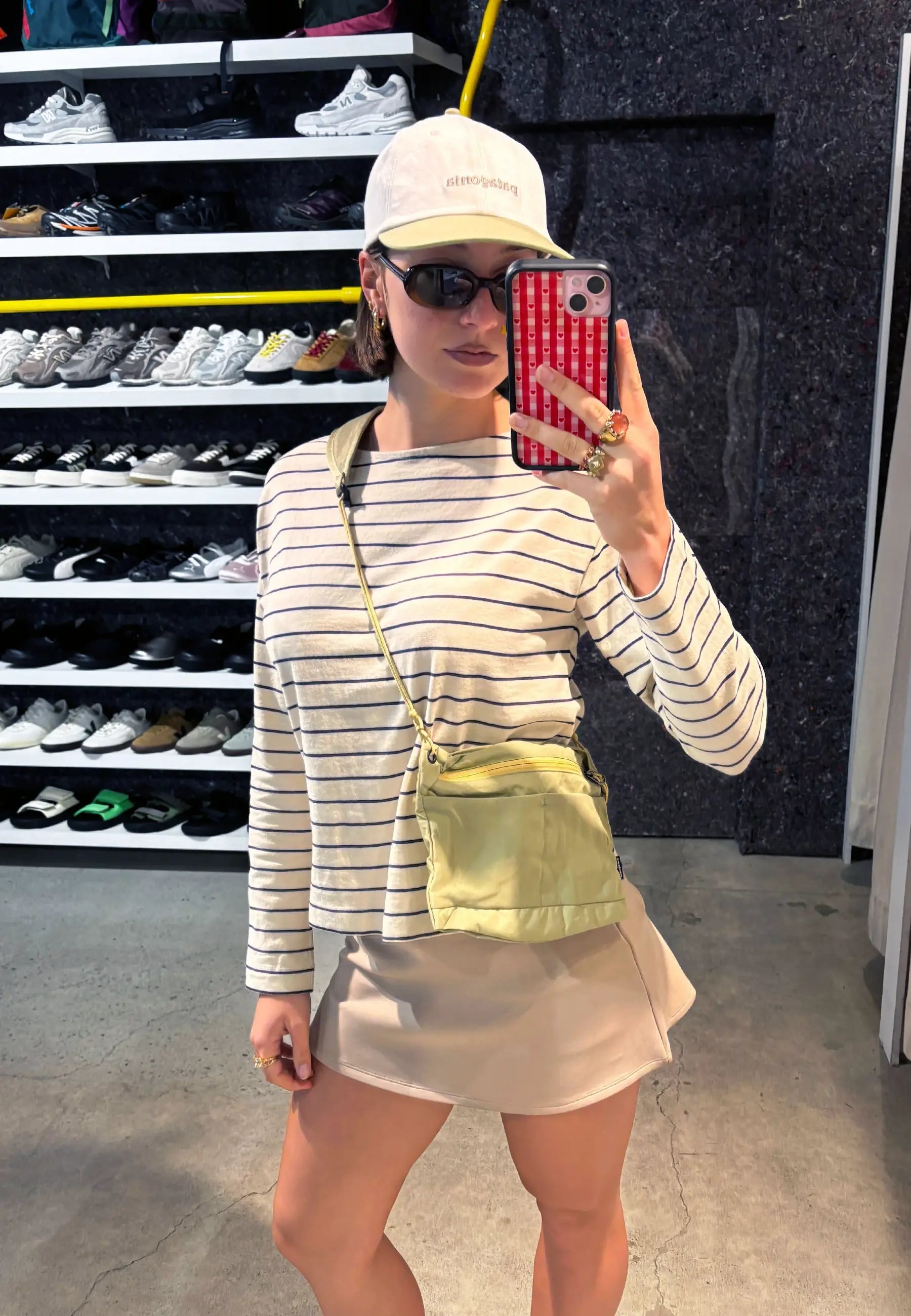 Mariner LS Top - Boat Stripe Sunken Blue