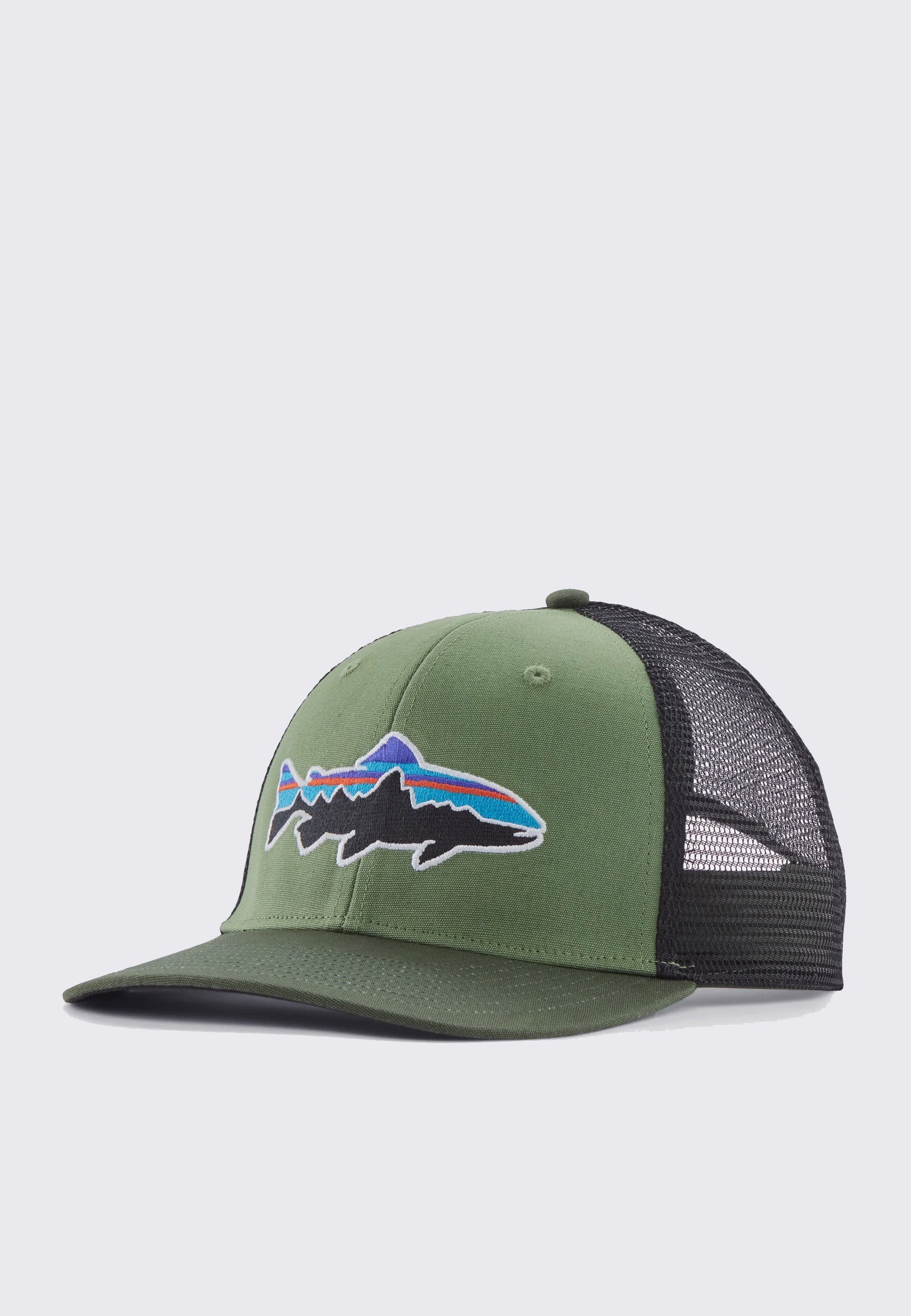 Fitz Roy Trout Trucker Hat - Terrain Green