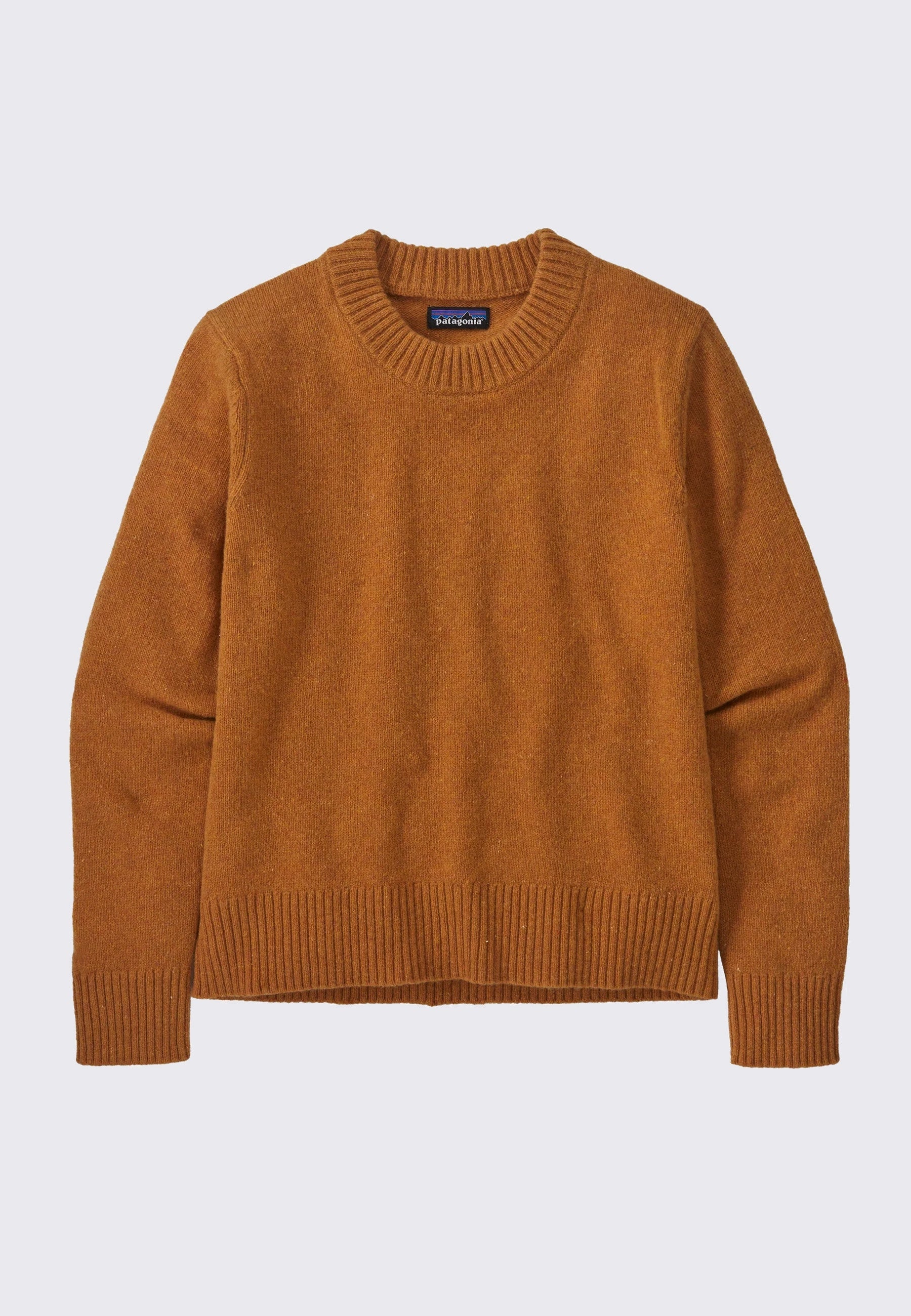 Women's Recycled Wool Blend Sweater - Dried Mango