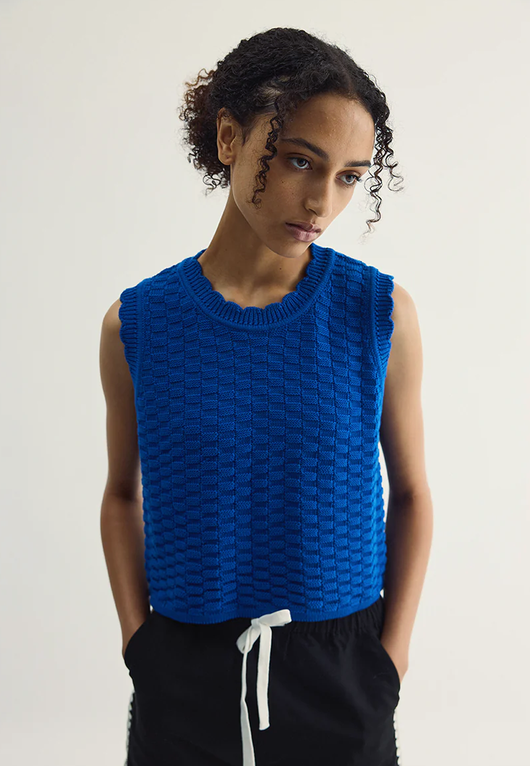 Ruth Top - Cobalt