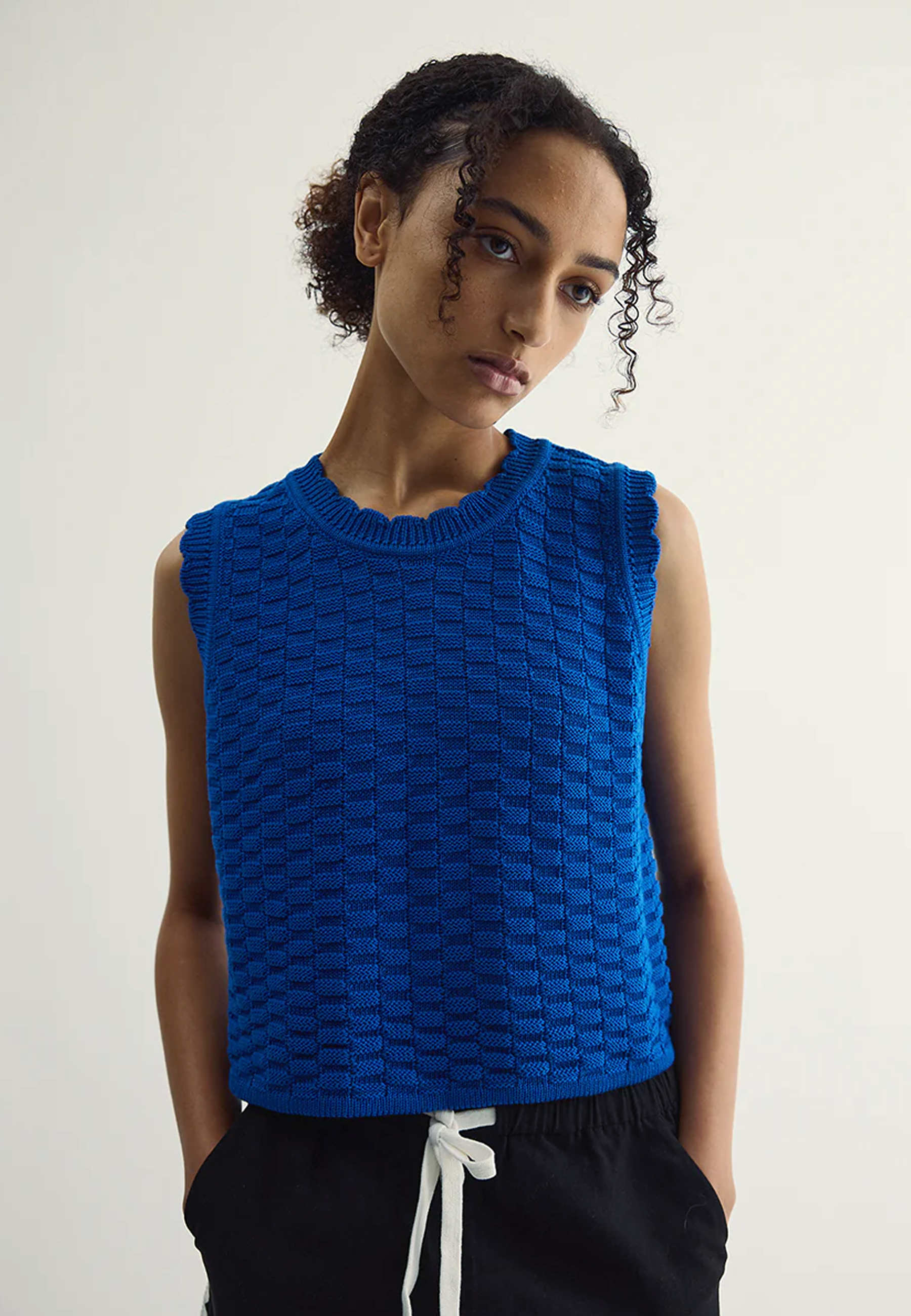Ruth Top - Cobalt