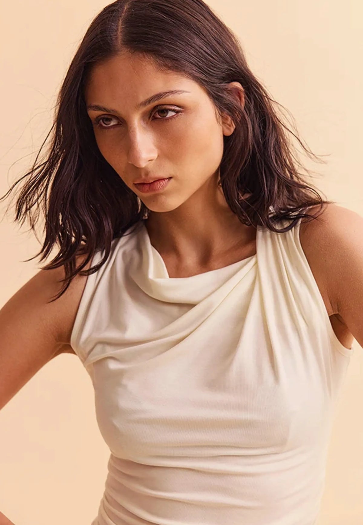 Twist Tank - Ivory