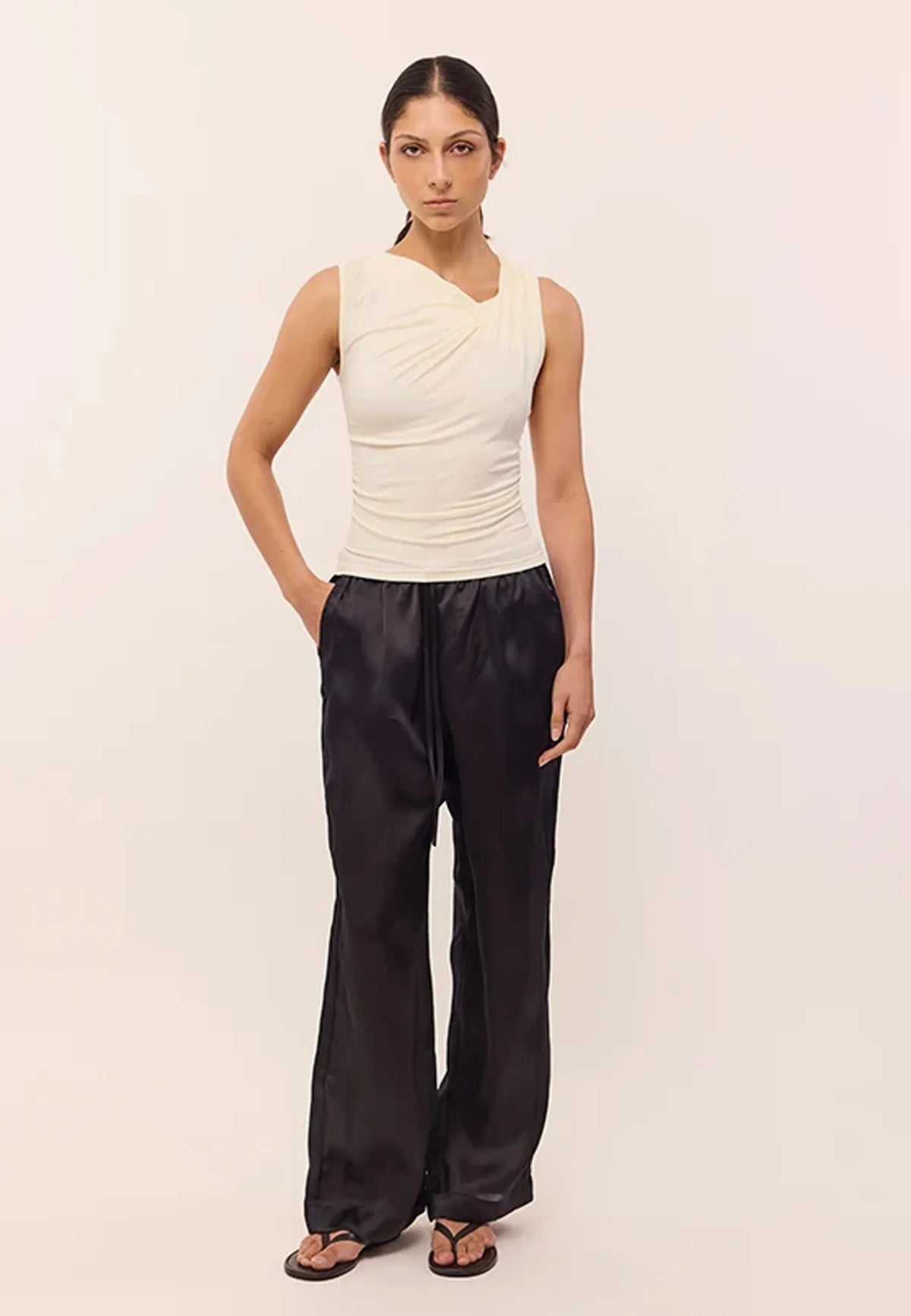 Twist Tank - Ivory
