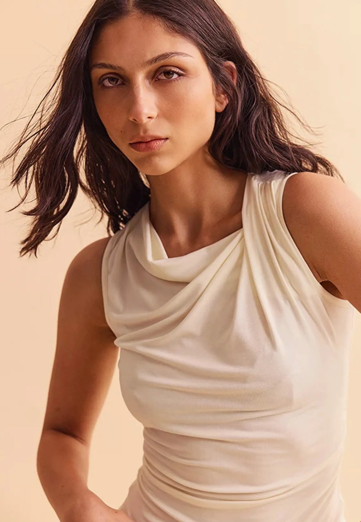 Twist Tank - Ivory