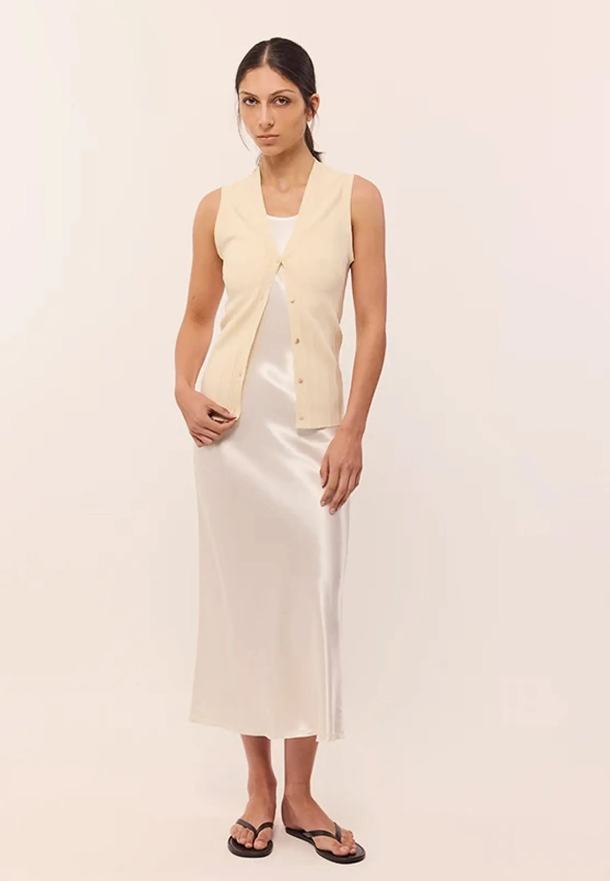 Vera Vest - Cream