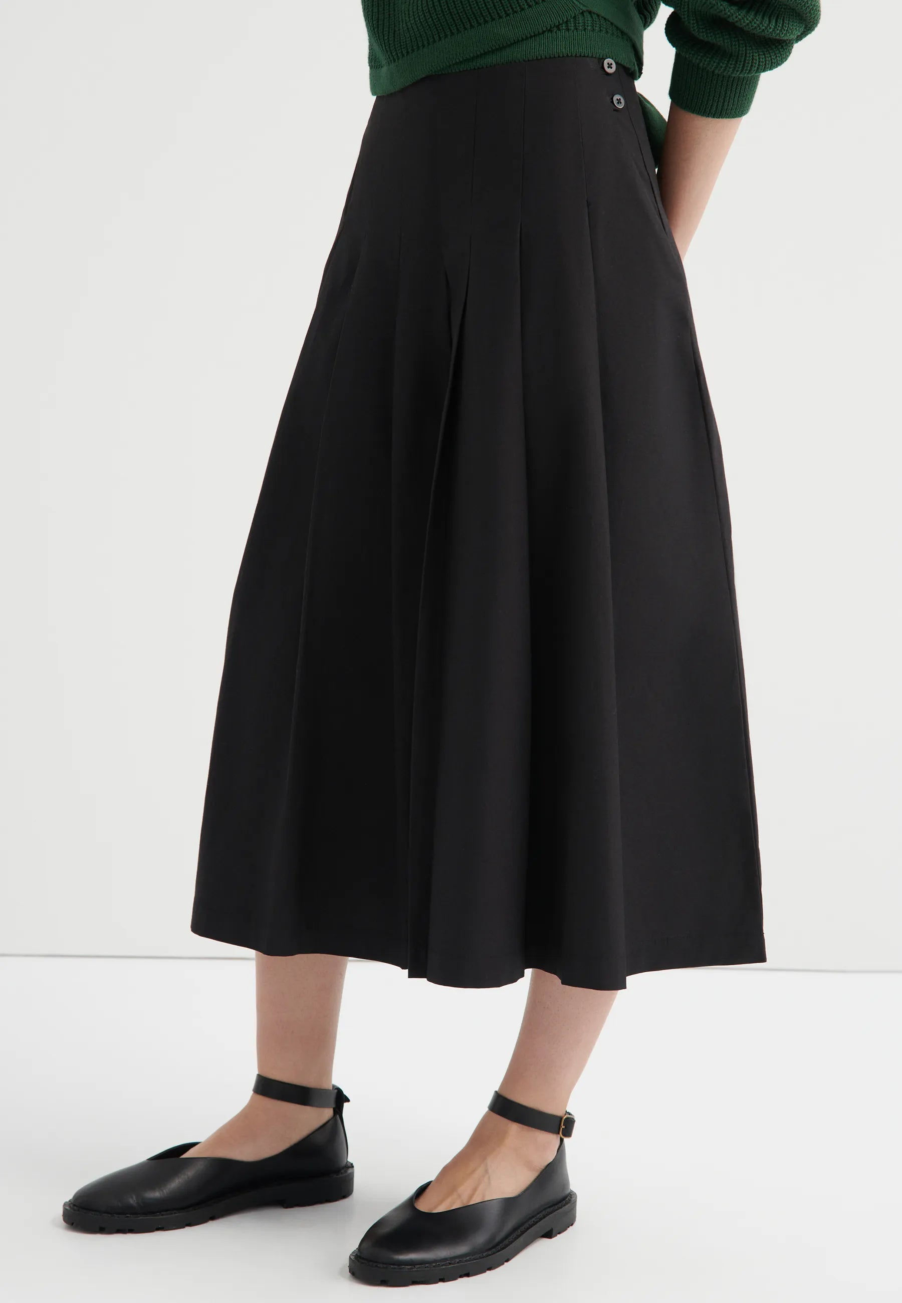 Pleater Skirt - Black