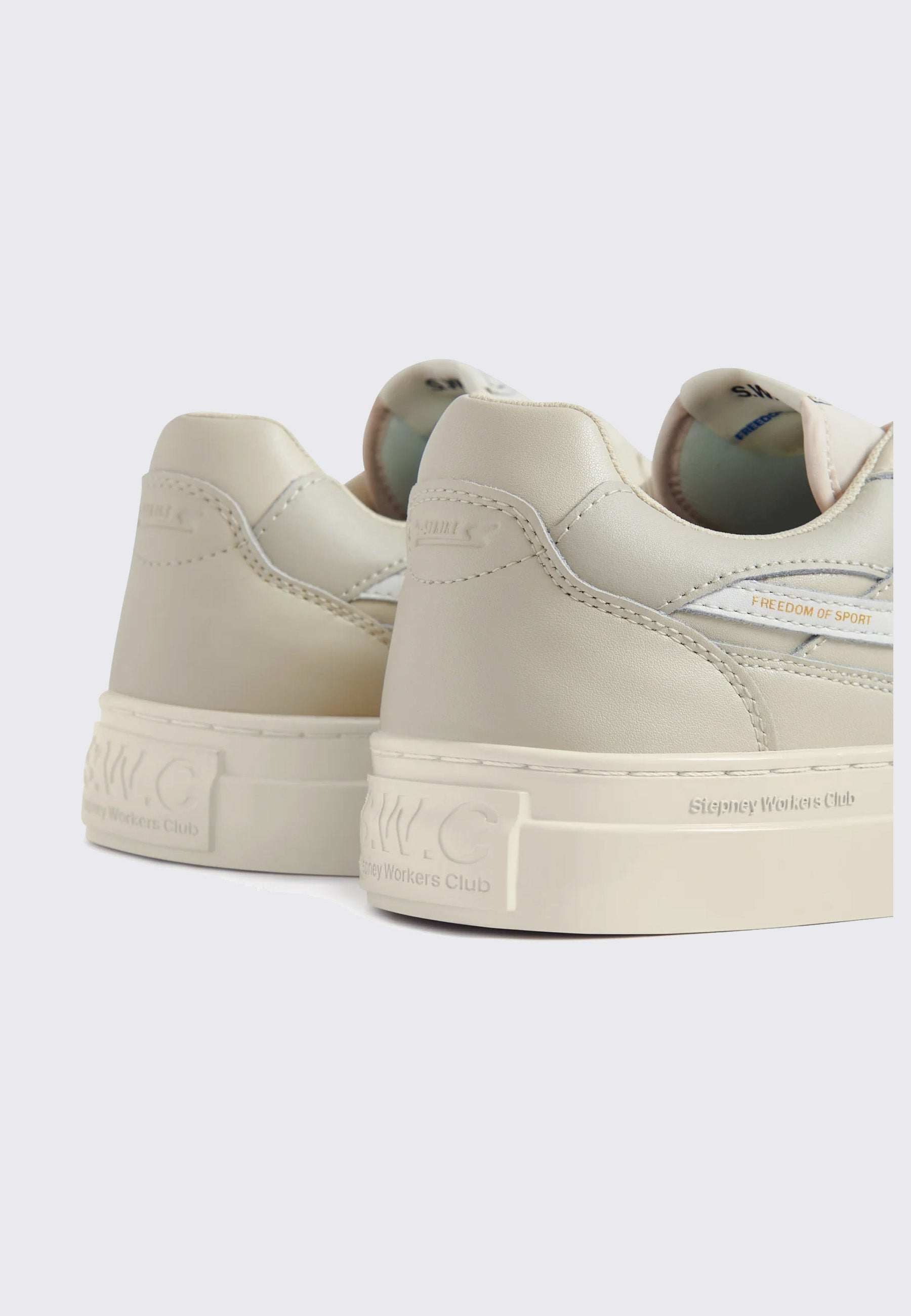 Pearl S-Strike Leather - Ecru/White