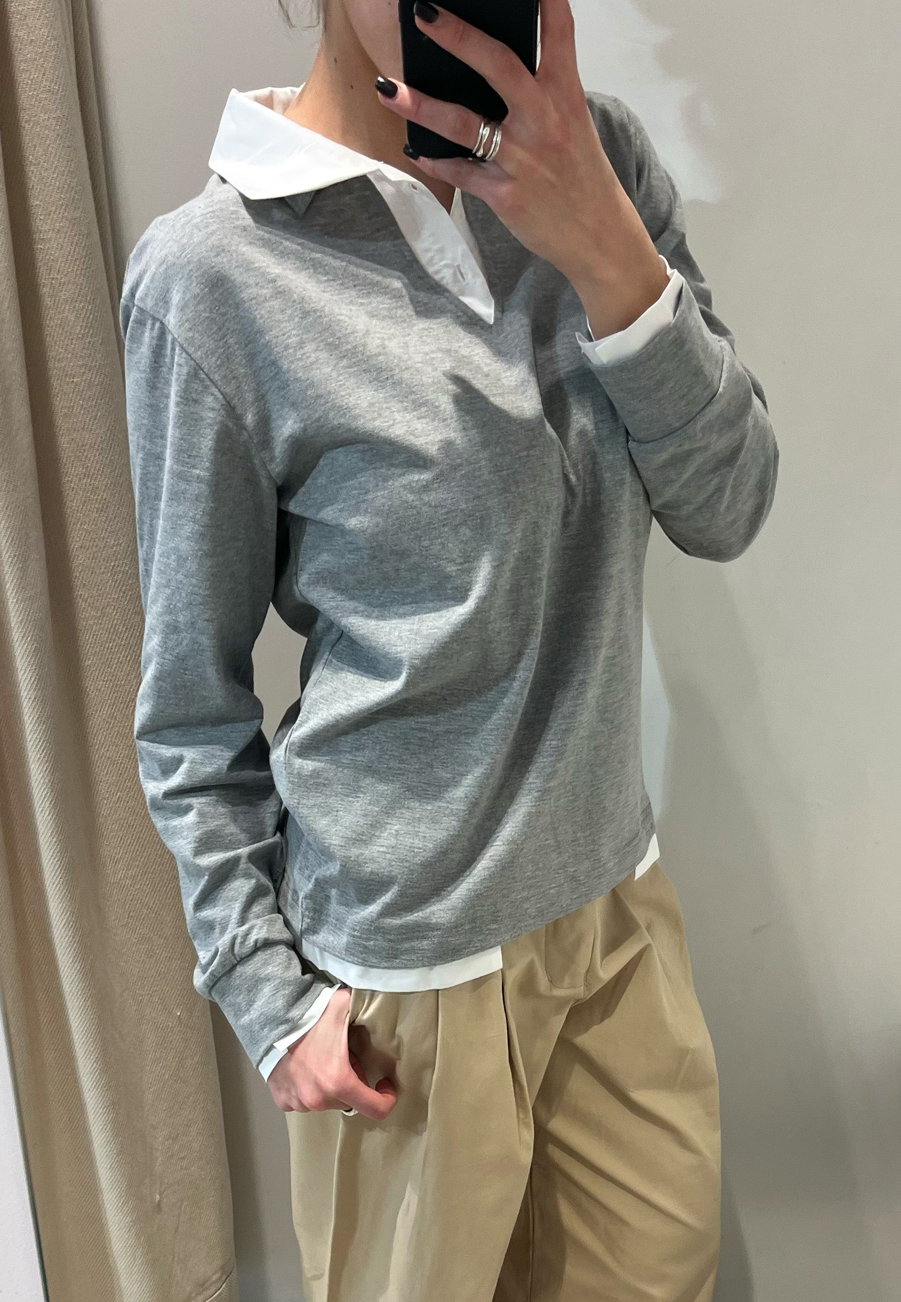 Gimaguas | Buy Luis LS Polo - Grey/White online | Good As Gold, NZ