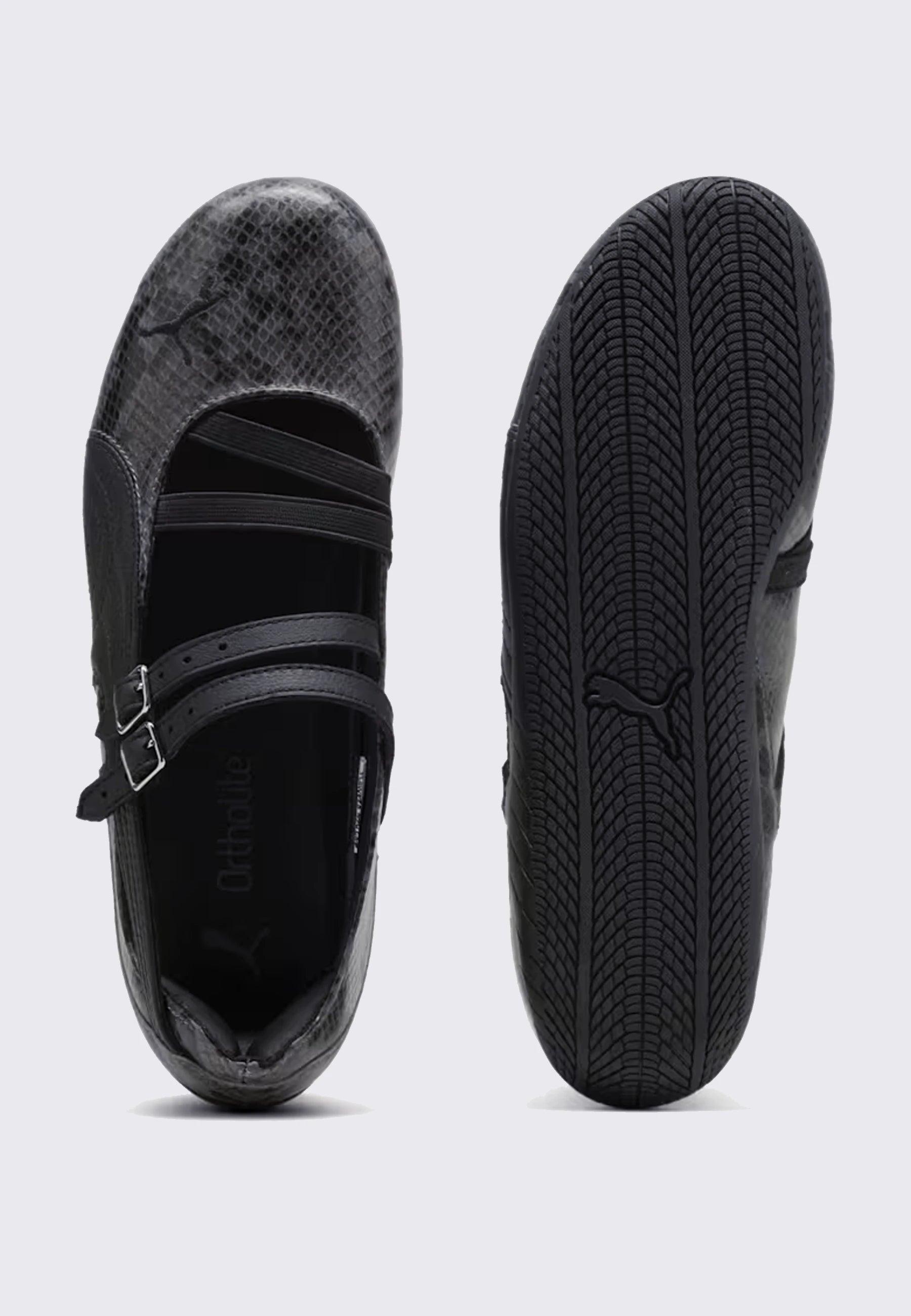 Womens Speedcat Ballet Snake - Cool Dark Grey