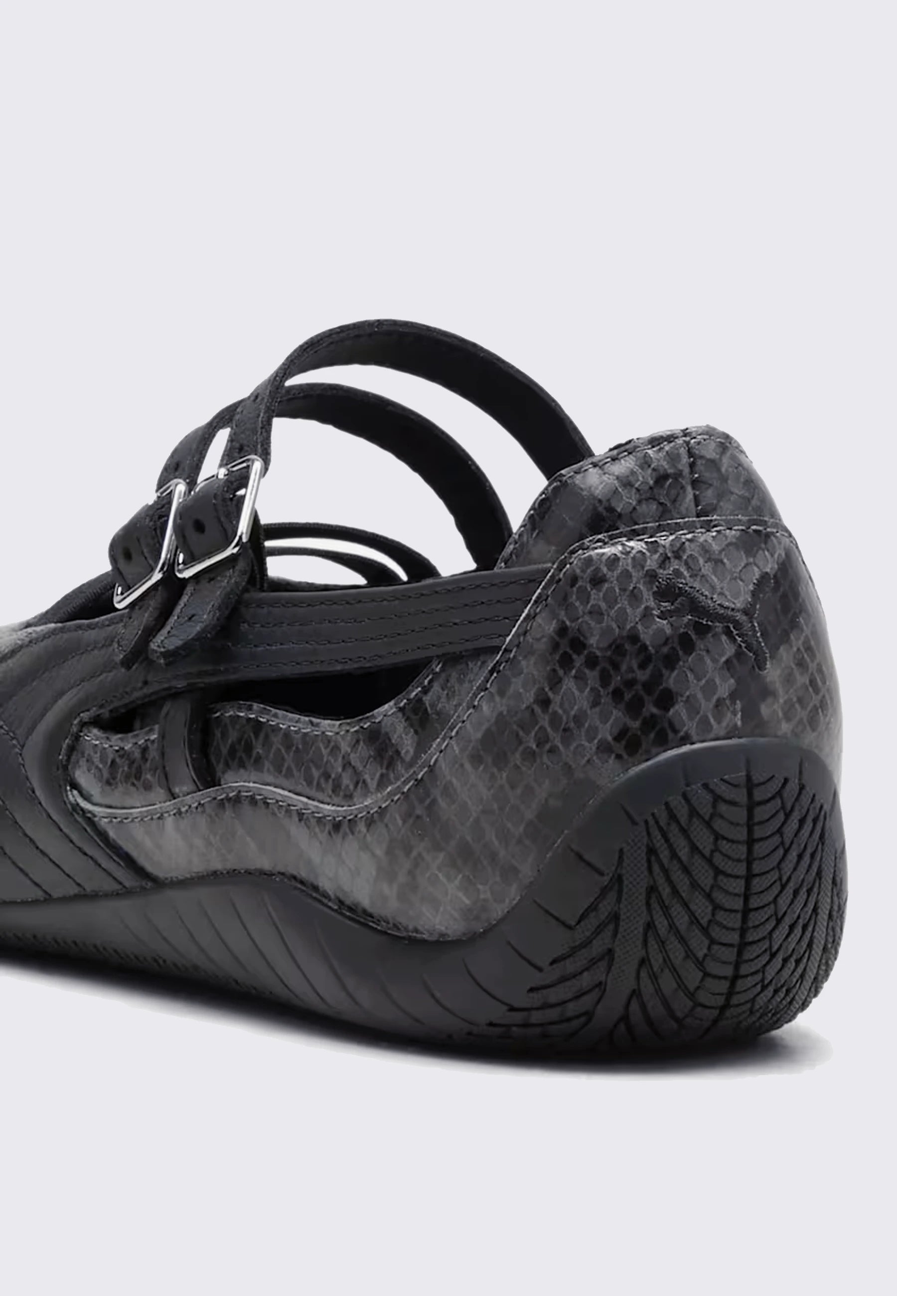 Womens Speedcat Ballet Snake - Cool Dark Grey