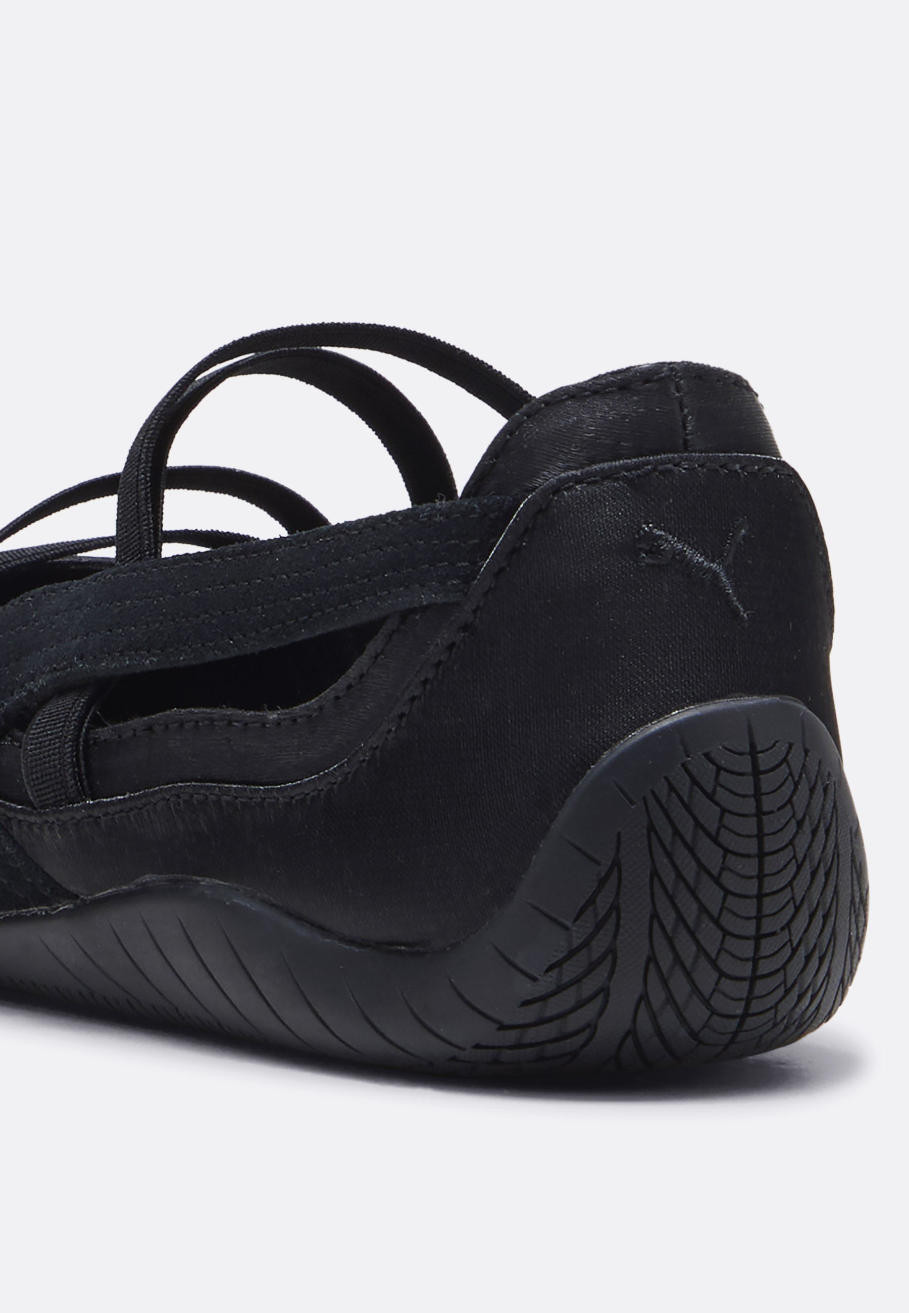 Women's Speedcat Ballet Satin - Black