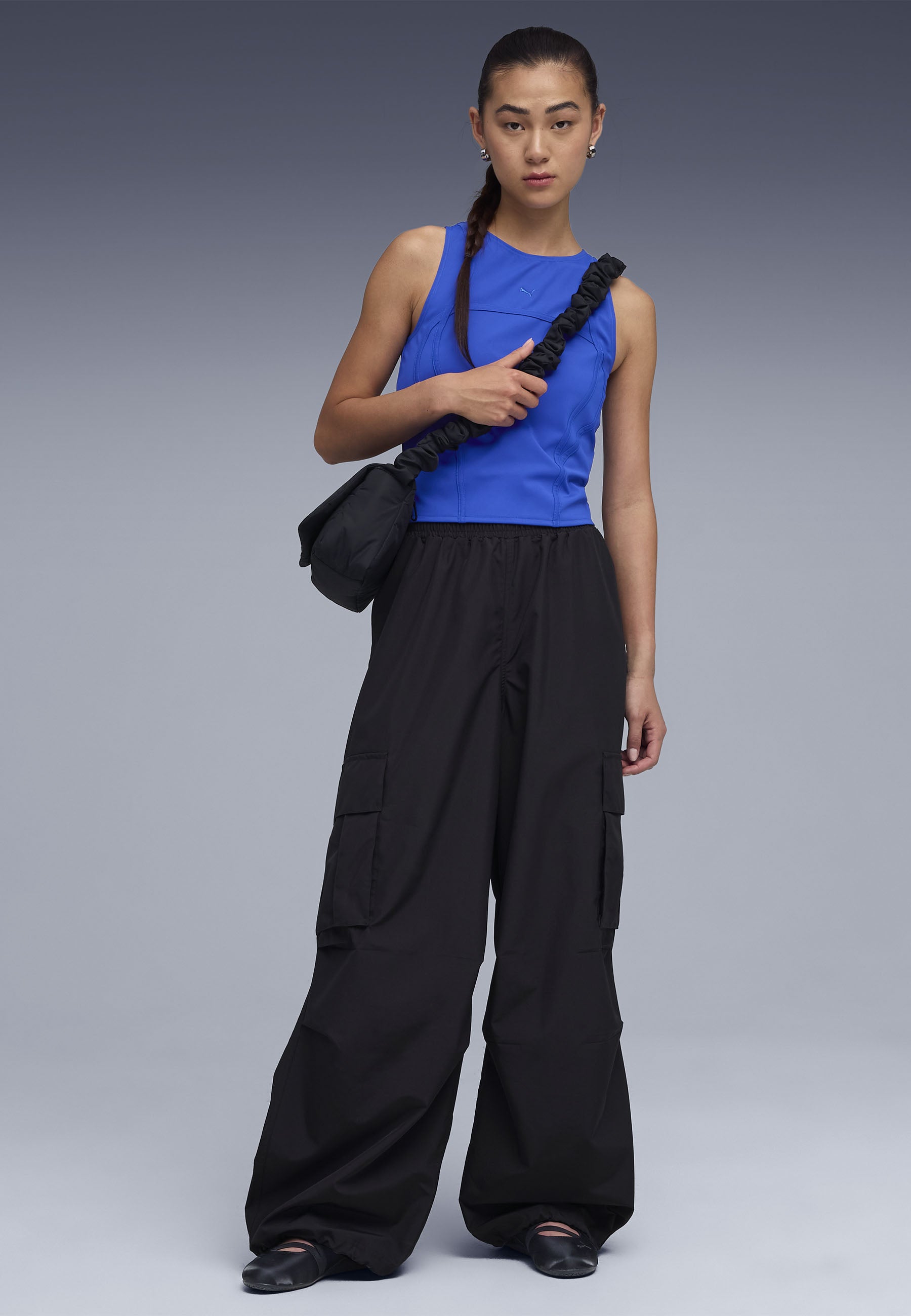 Women's Speedcat Ballet Satin - Black