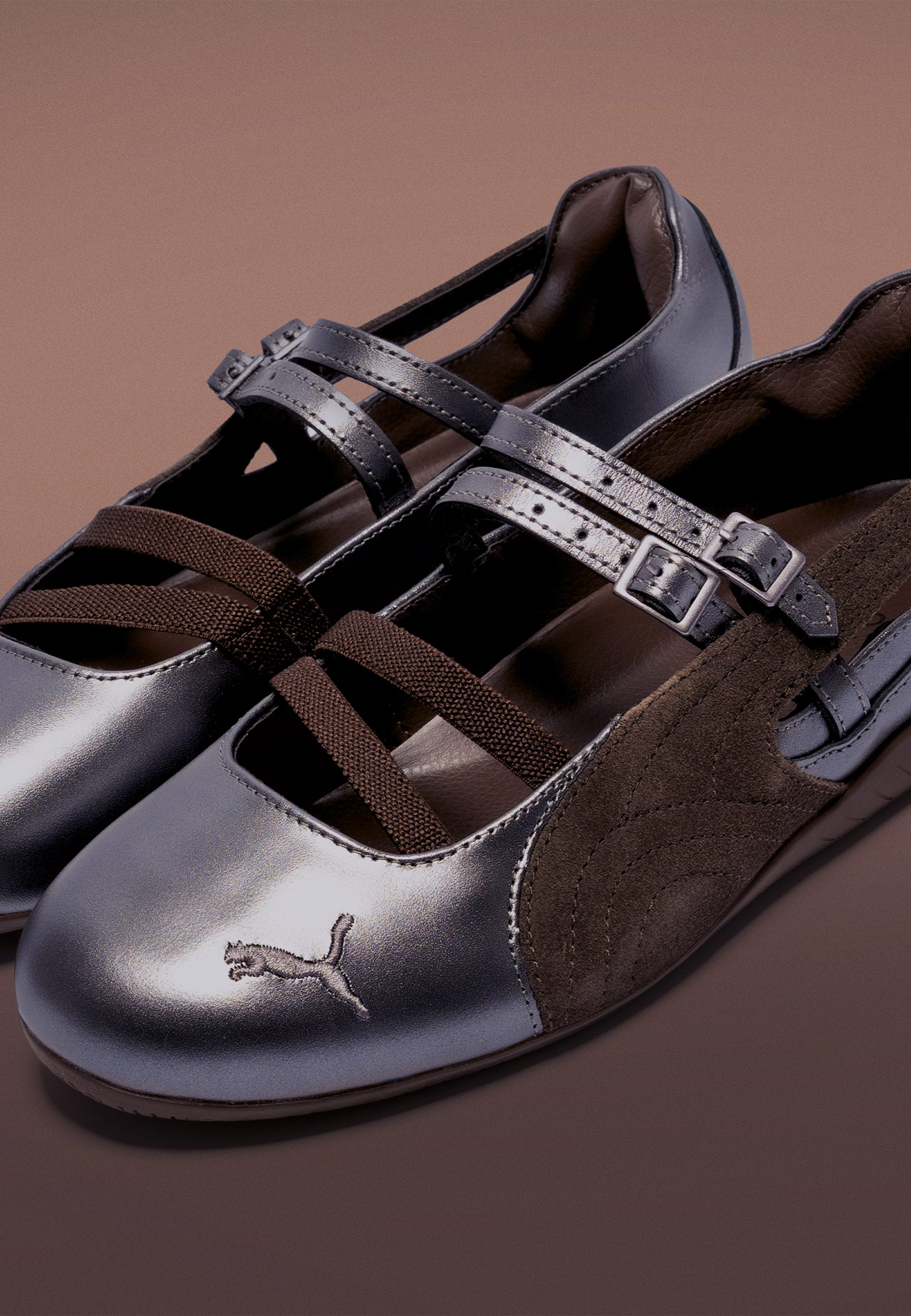 Womens Speedcat Ballet Lux - Chocolate/Gum